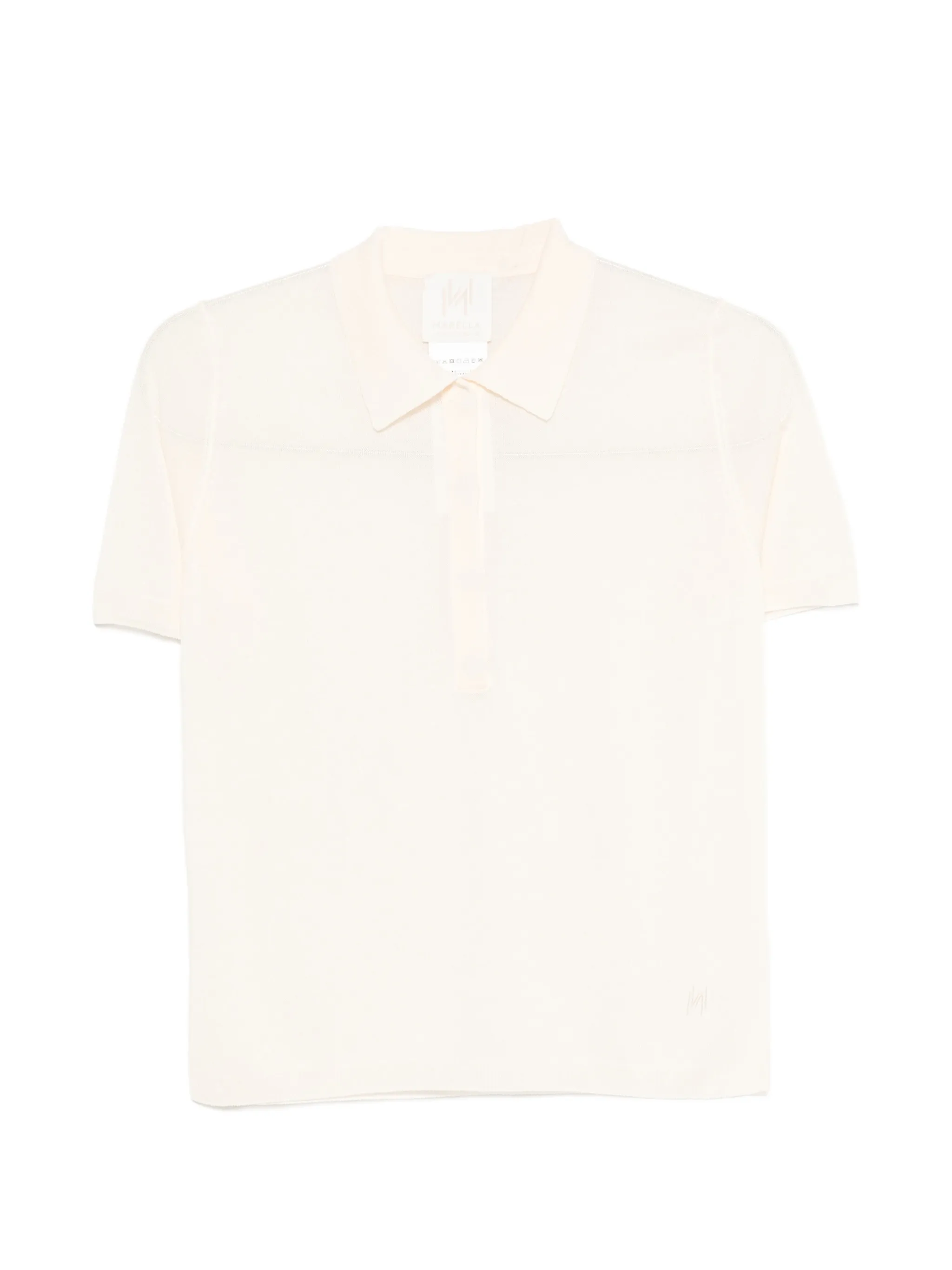 short-sleeve polo top - Image 1