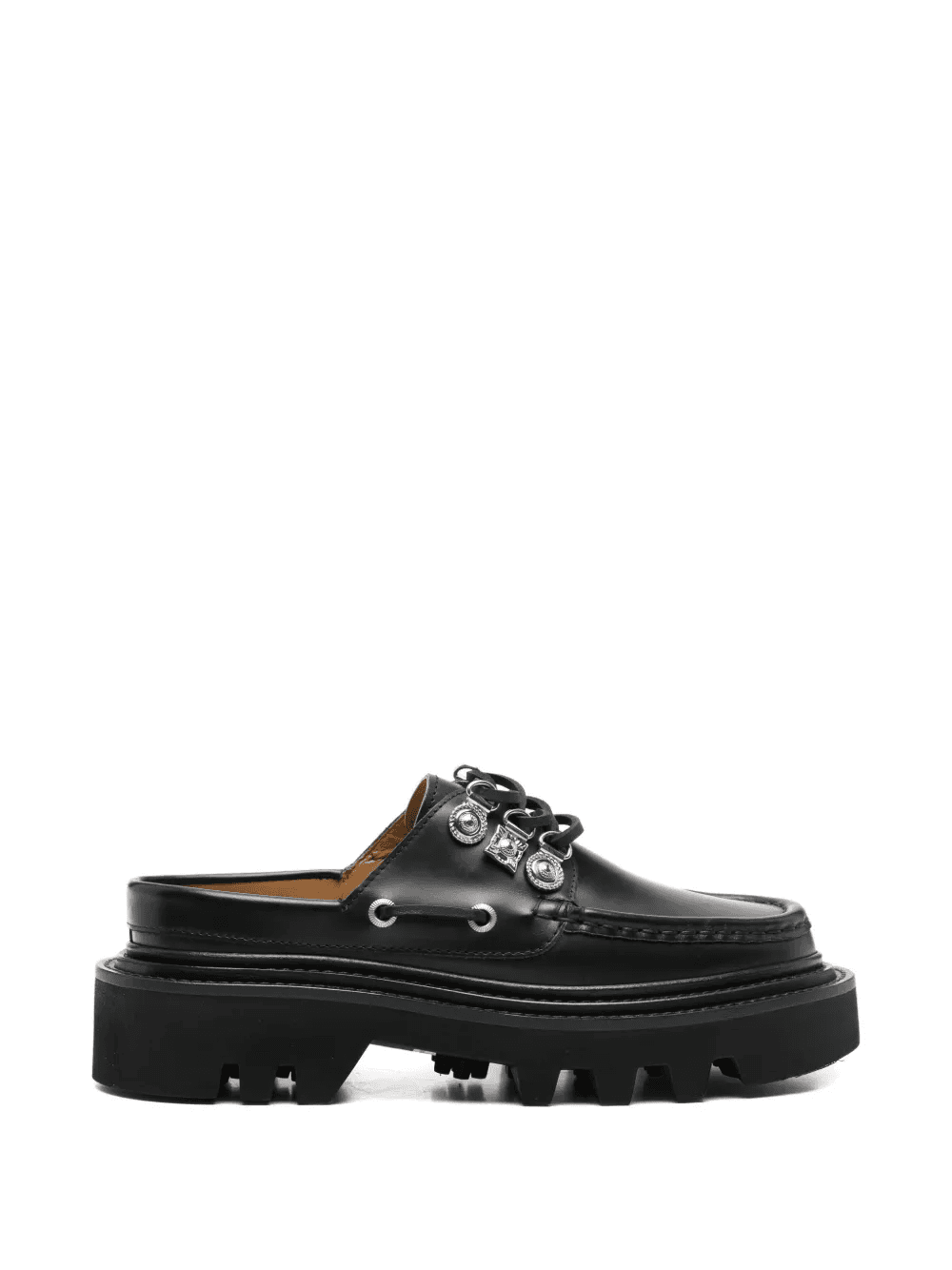 embellished leather mules - Image 1