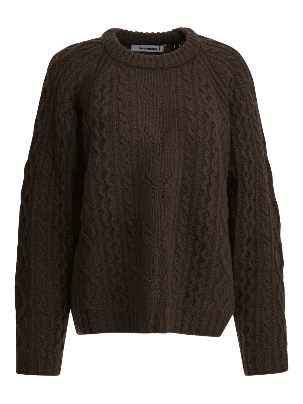 cable-knit crew-neck knitwear - Image 1