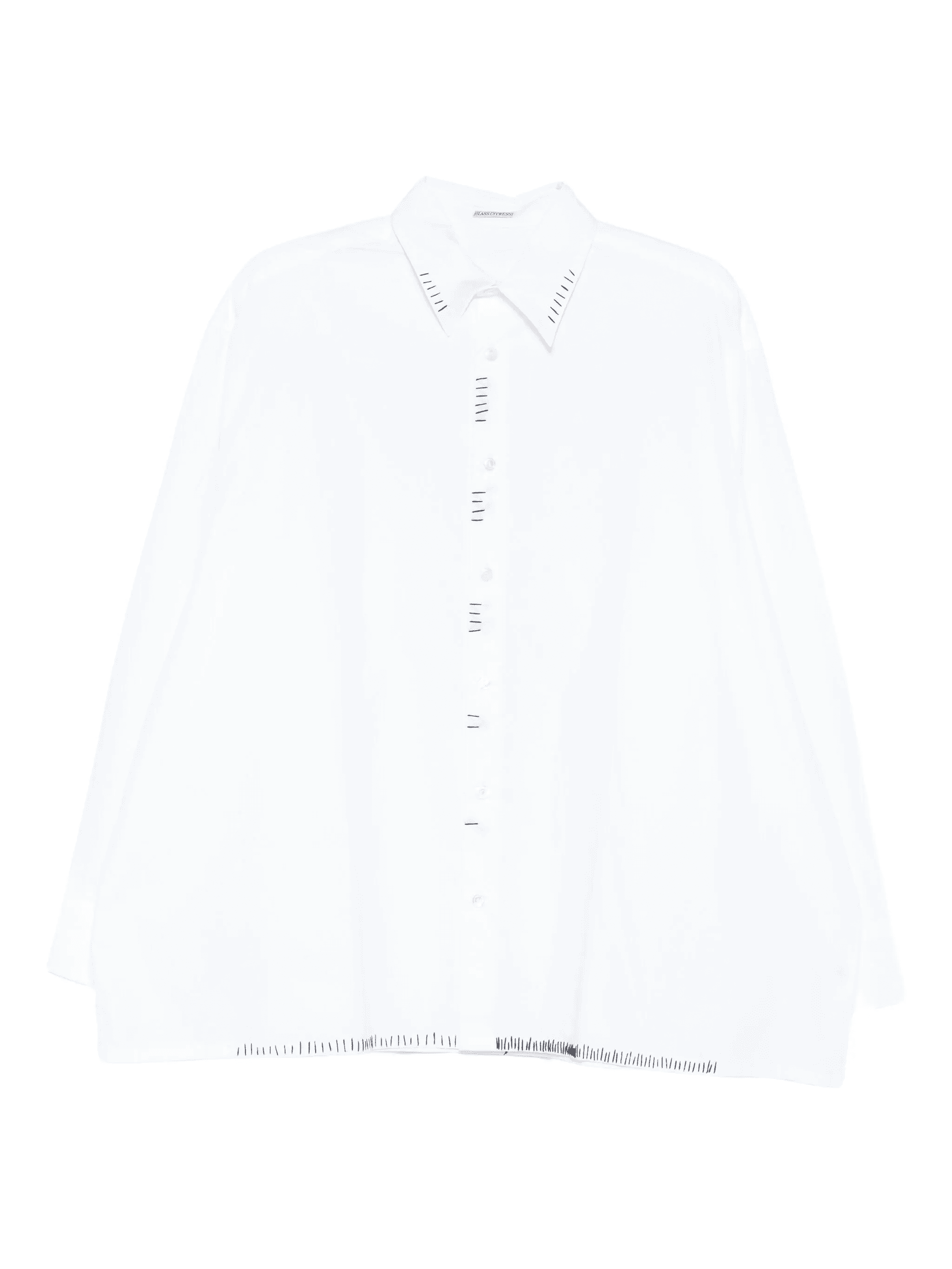 stitch-detail shirt - Image 1