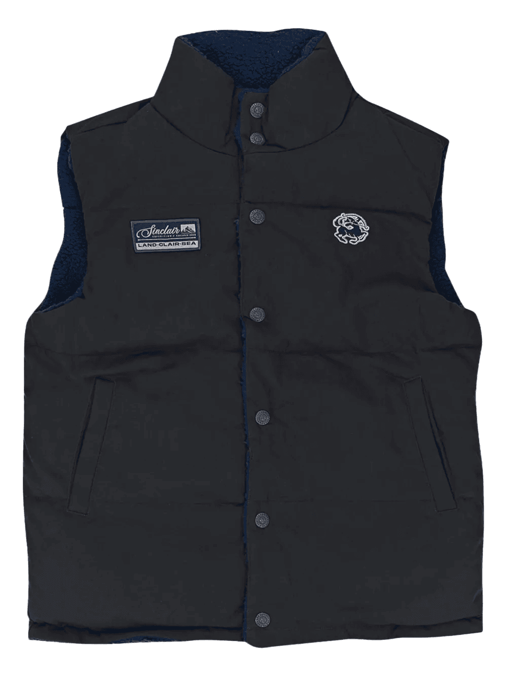 quilted puffer vest - Image 1