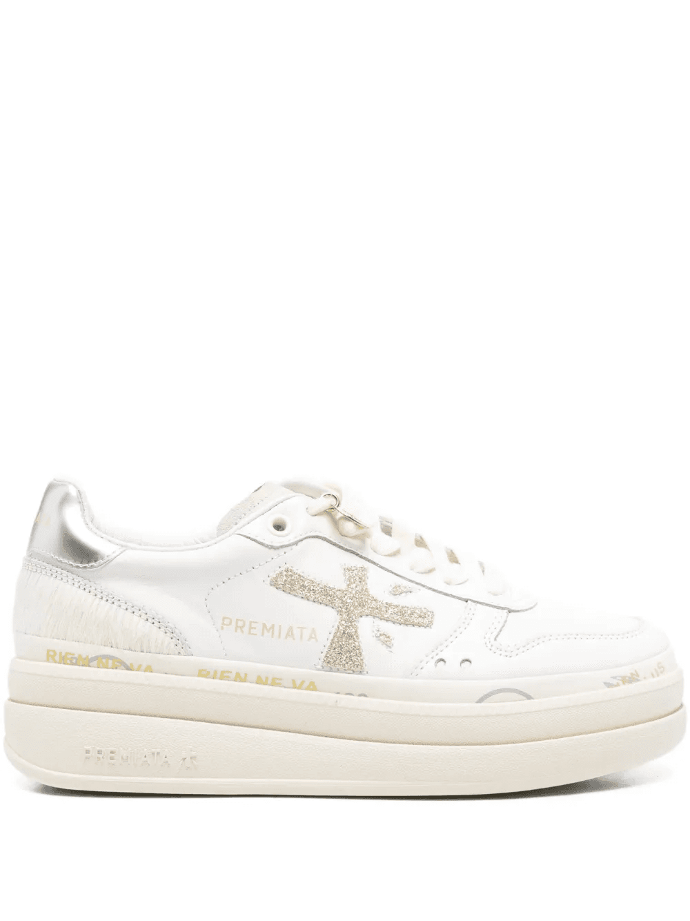 panelled sneakers - Image 1