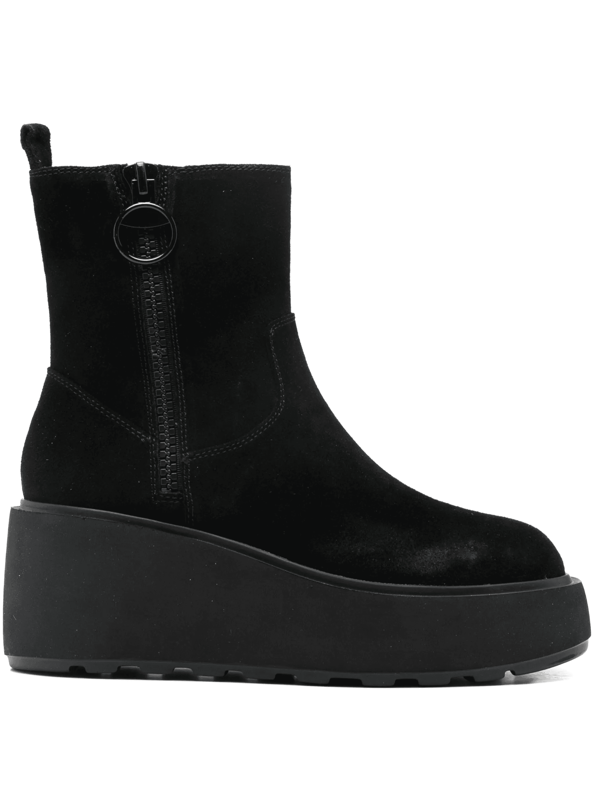 platform zip-fastening boots - Image 1