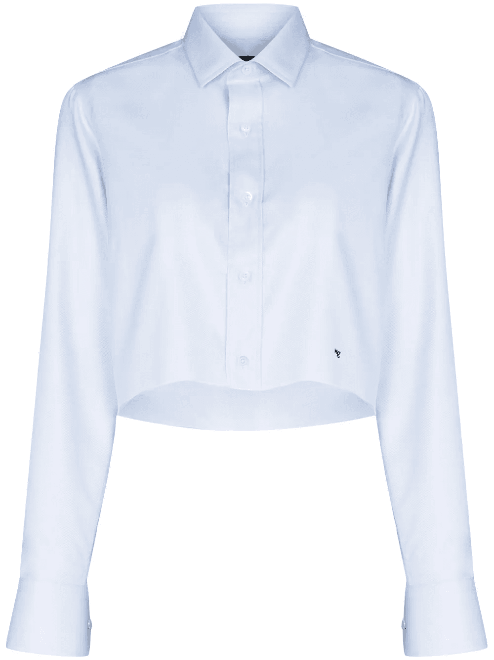 long-sleeve cropped shirt - Image 1