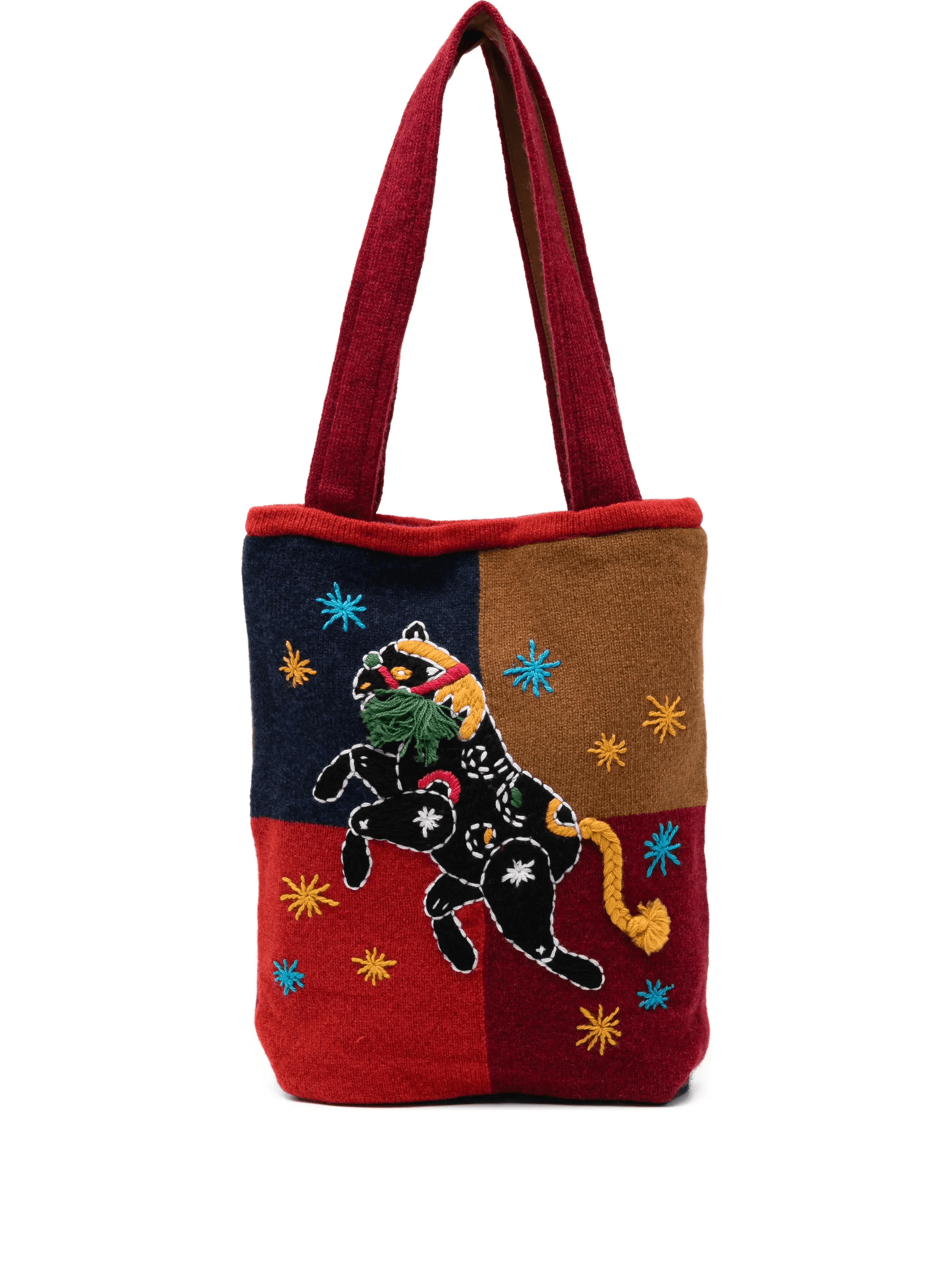 horse-embroidered tote bag - Image 1