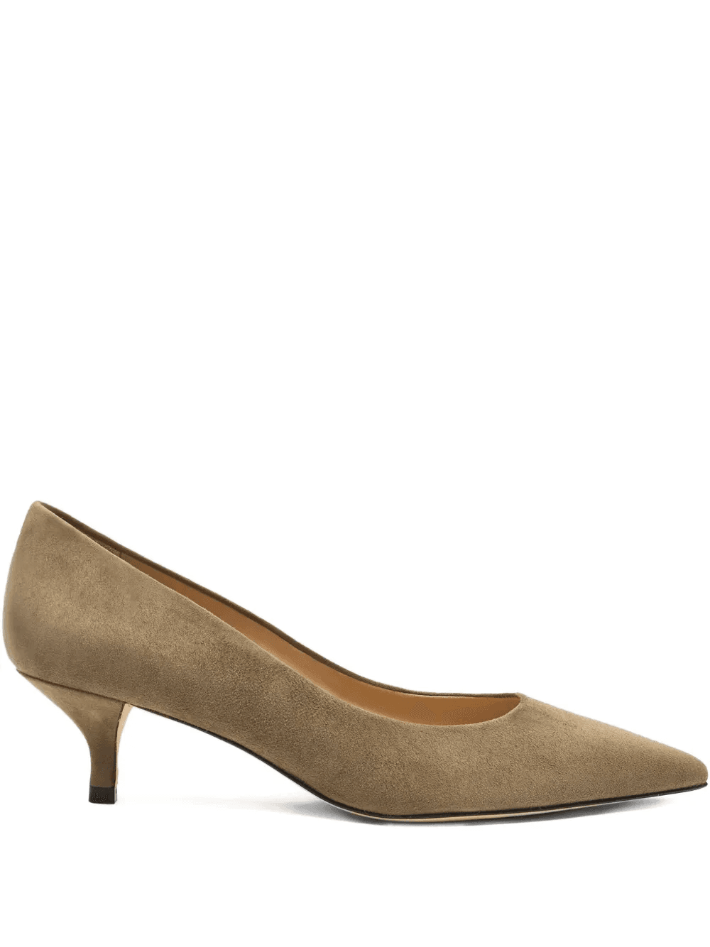 50mm Stuart Power pointed-toe suede pumps - Image 1