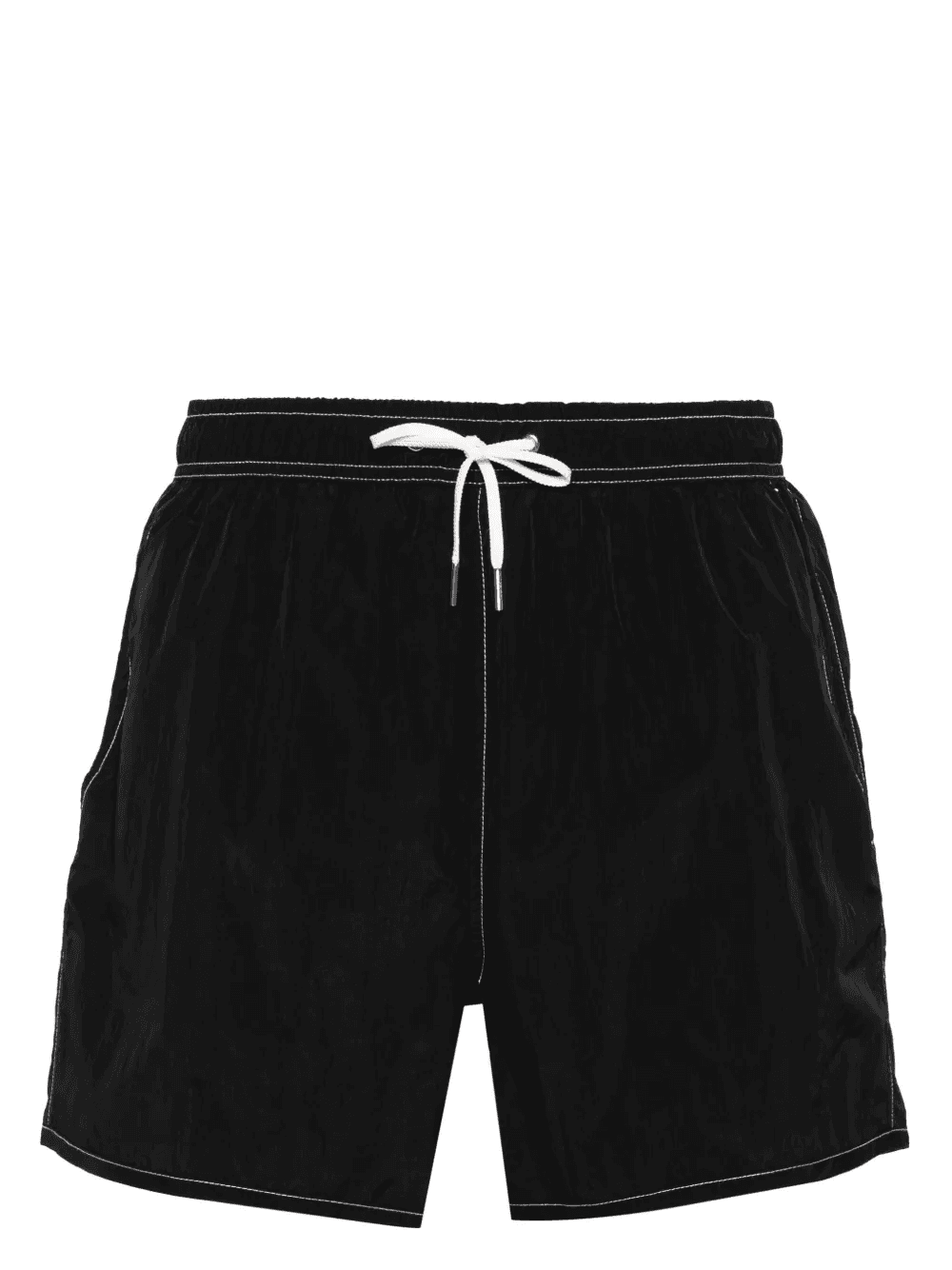 contrast-stitching swim shorts - Image 1