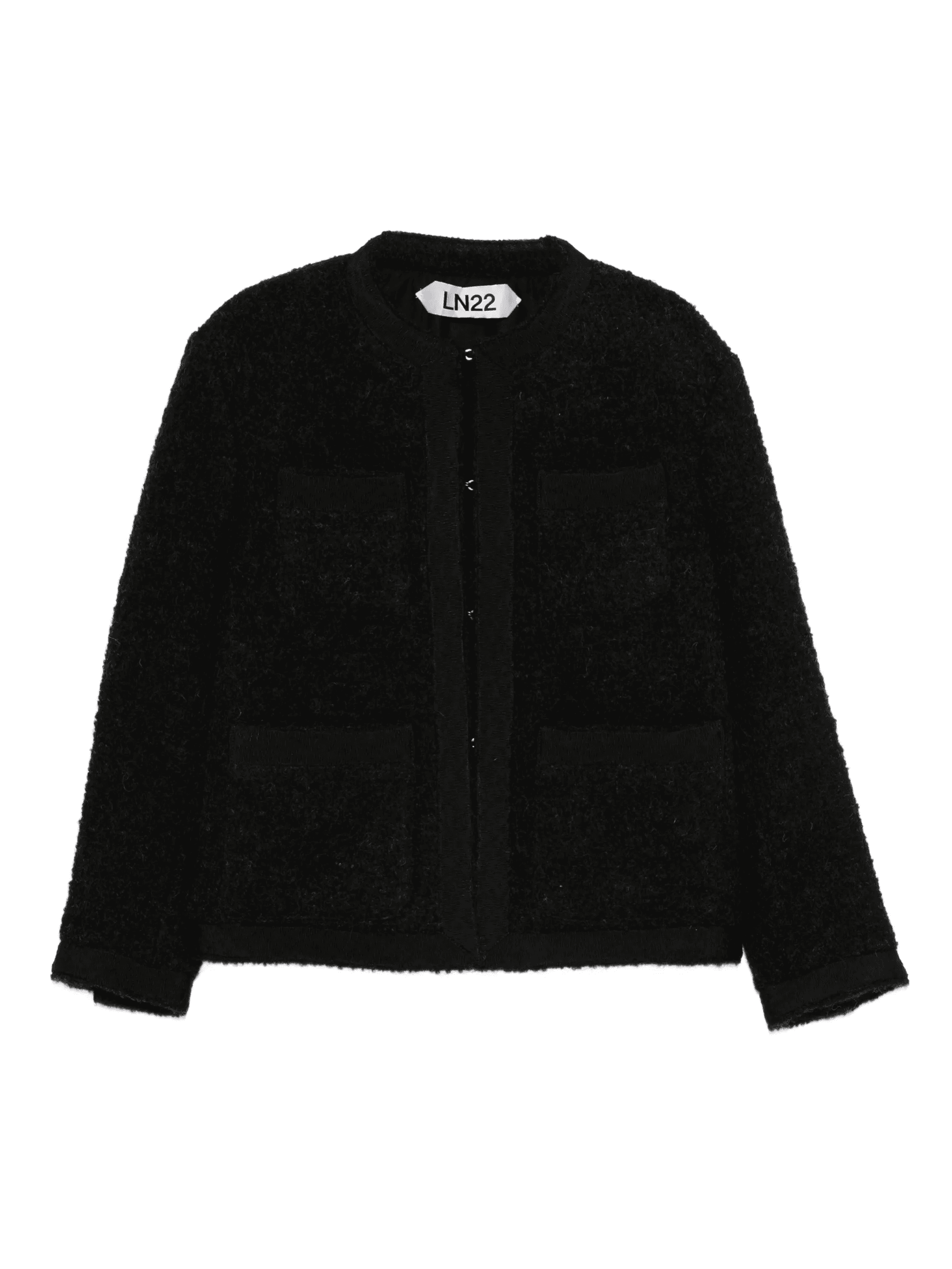 pocket textured  jacket - Image 1