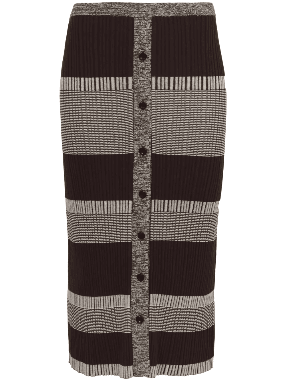 striped midi skirt - Image 1