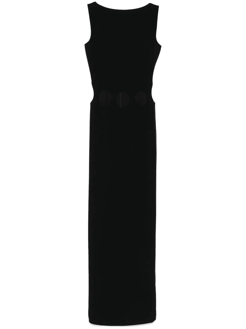 hole-detail maxi dress - Image 1