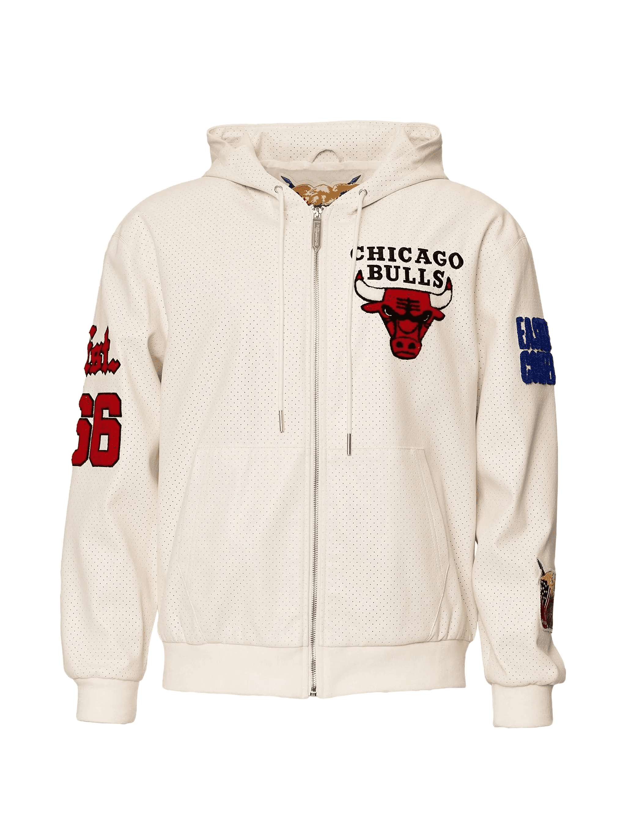 hooded zip-up jacket - Image 1