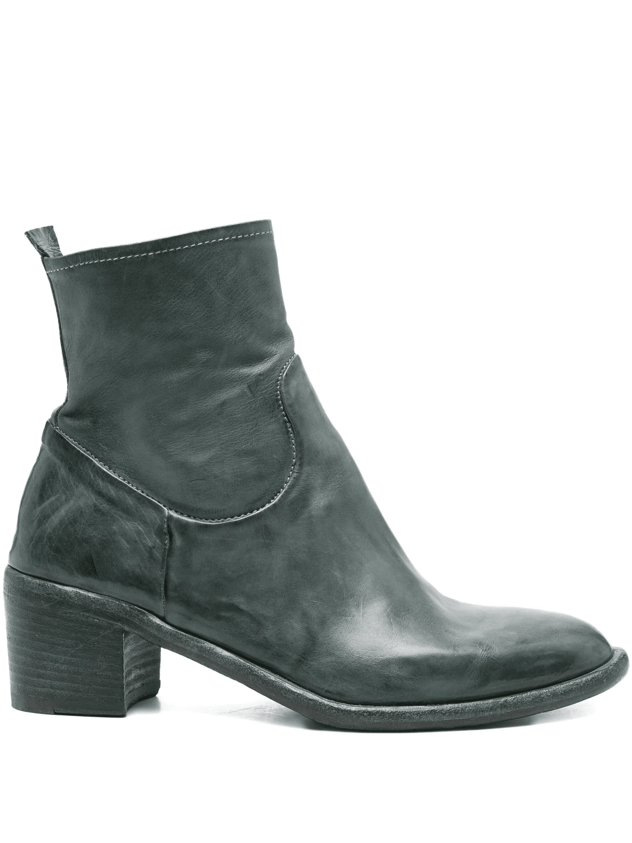 60mm zip-detail block-heel boots - Image 1