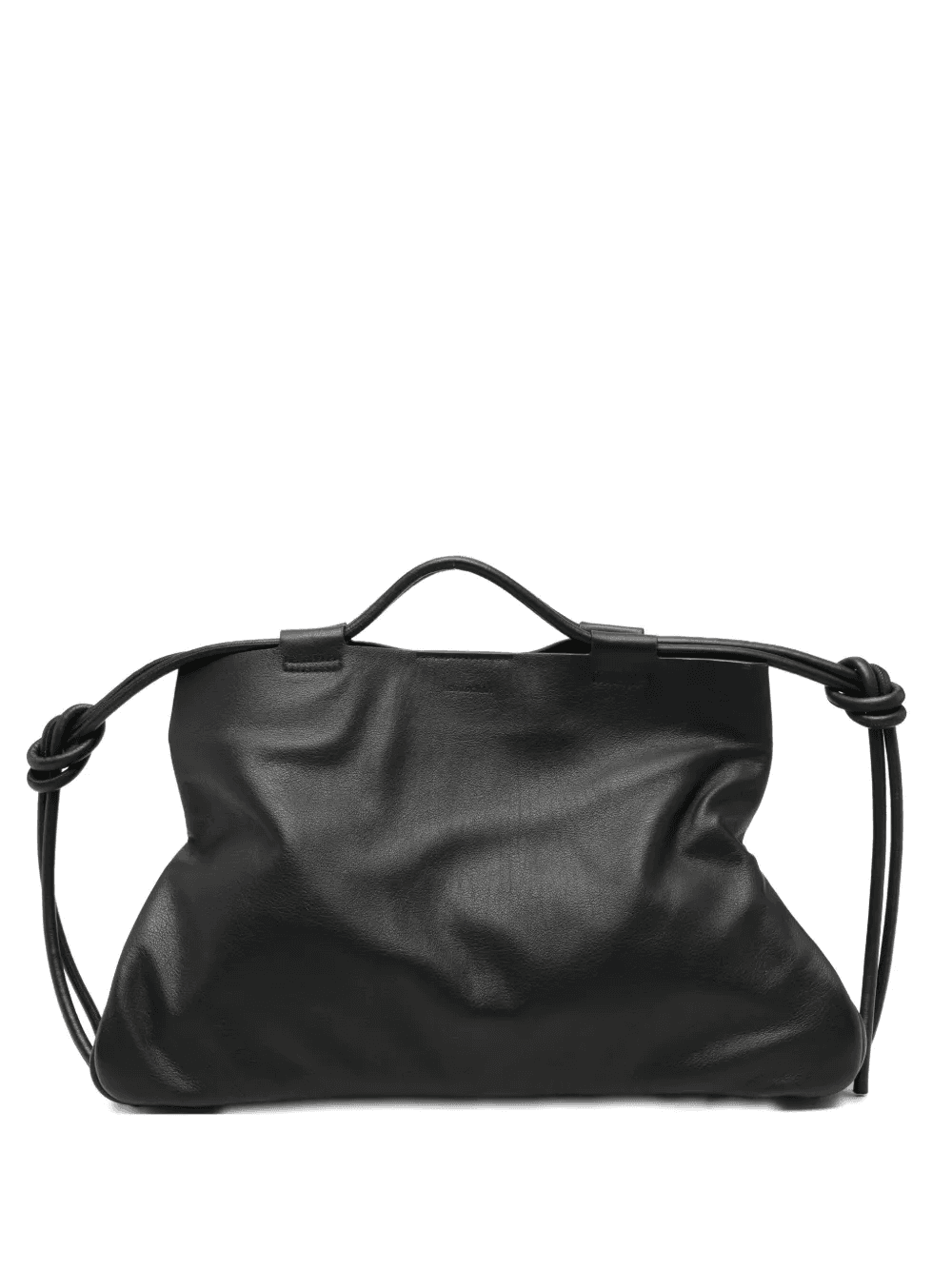 Dumbo XlL knot-detail leather tote bag - Image 1