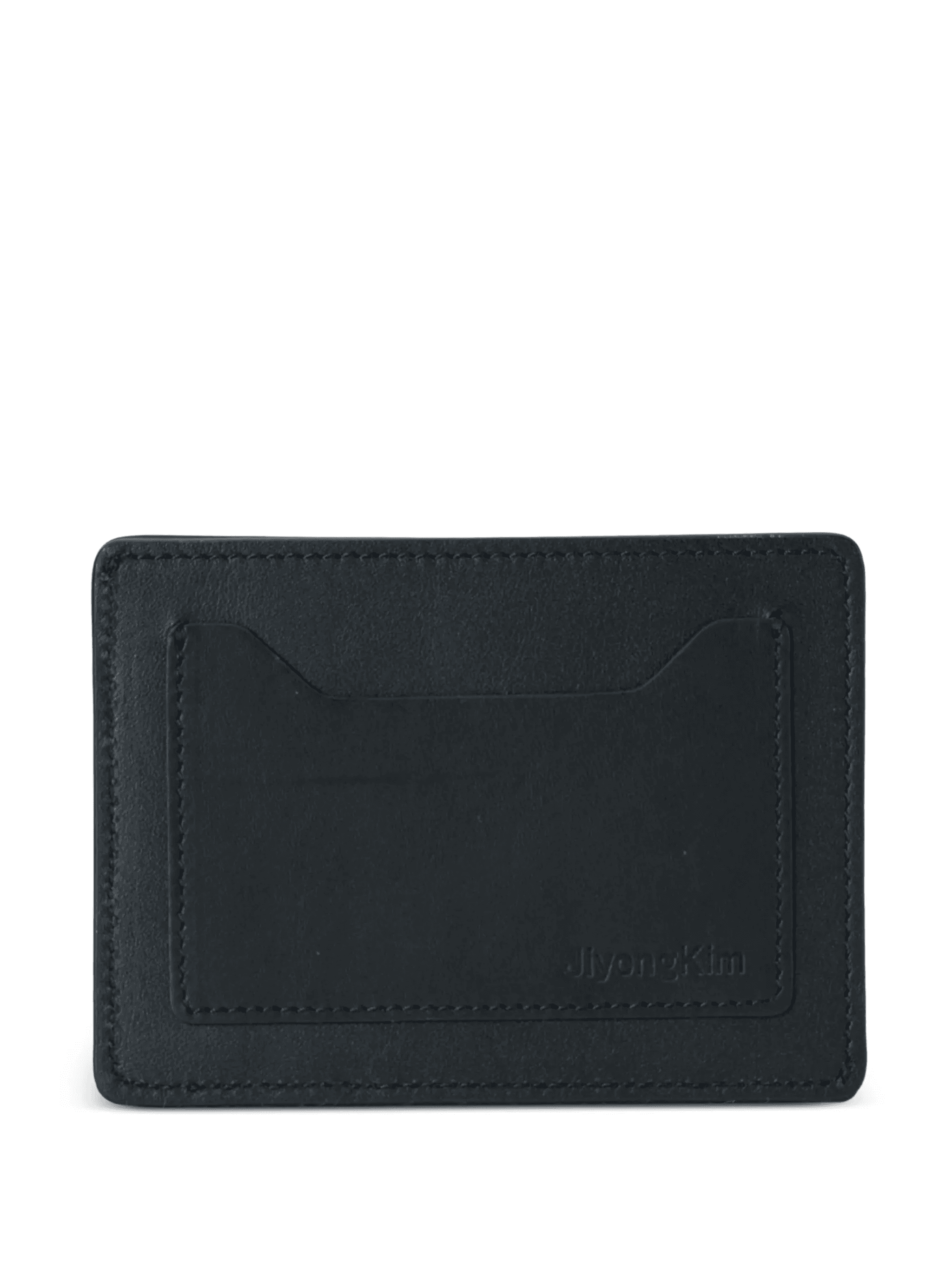 sun-bleached leather card holder - Image 1