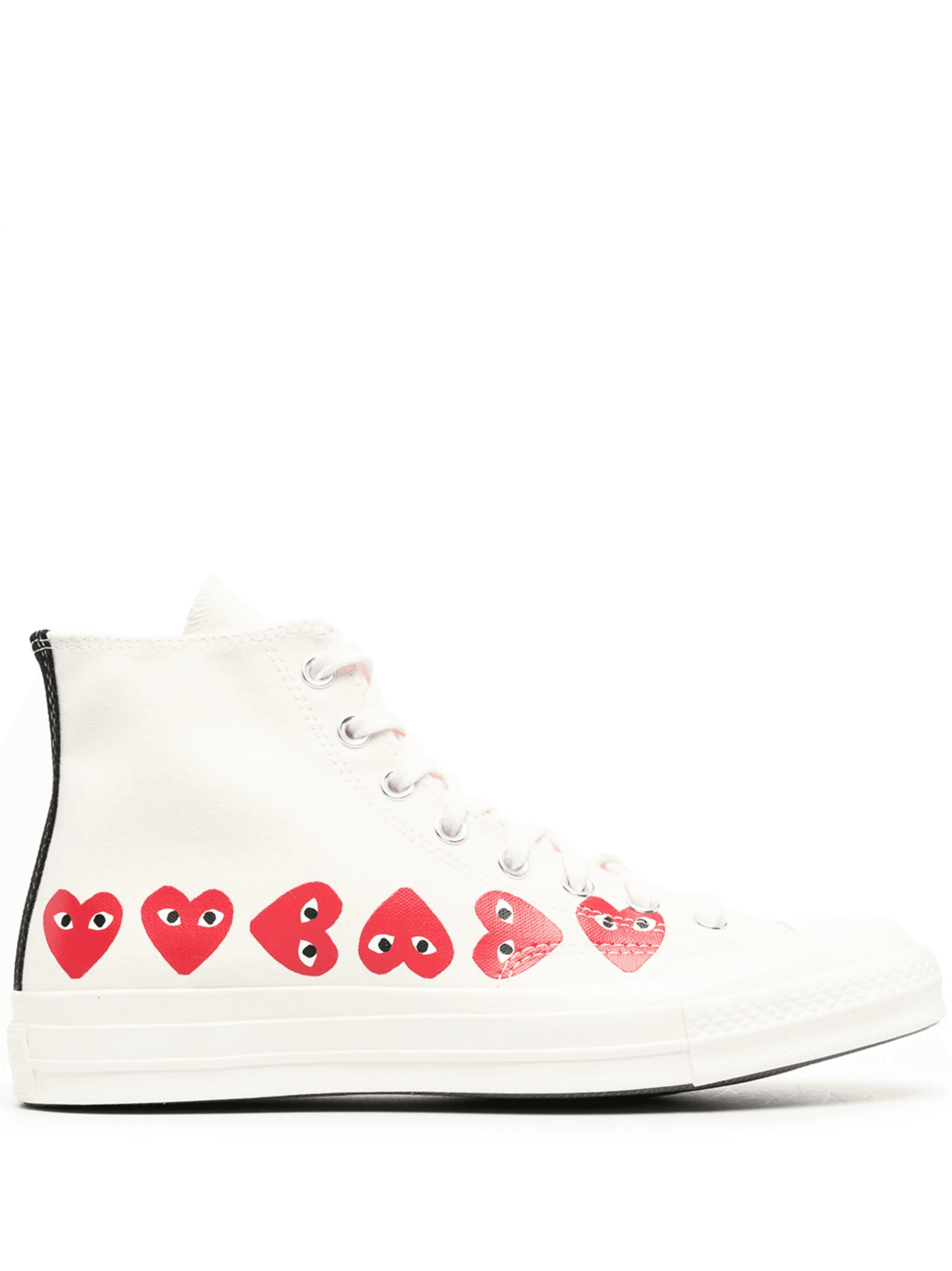 Chuck 70 Hi "Multi Hearts White" sneakers - Image 1