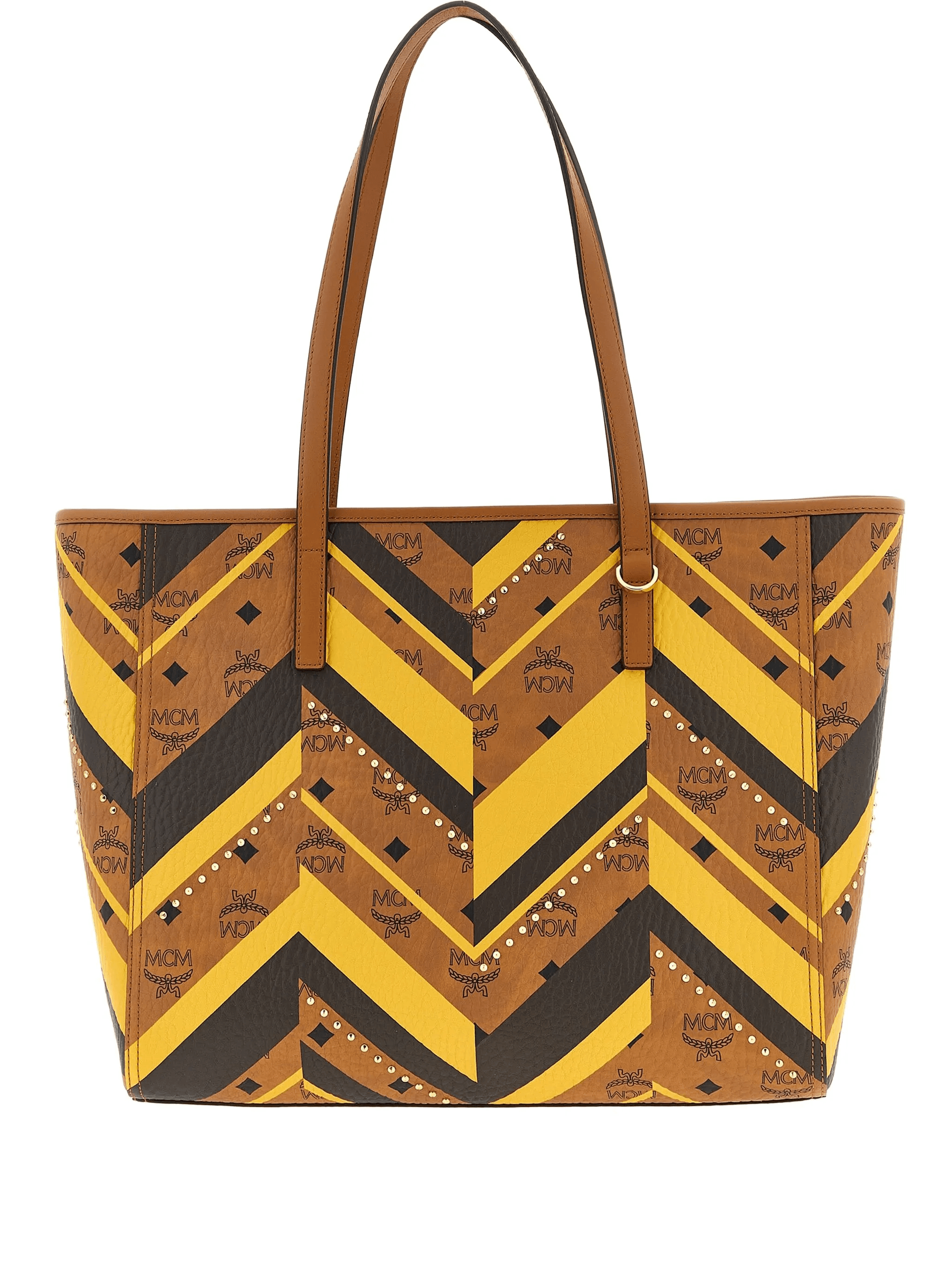 Medium Toni geometric-pattern tote bag - Image 1