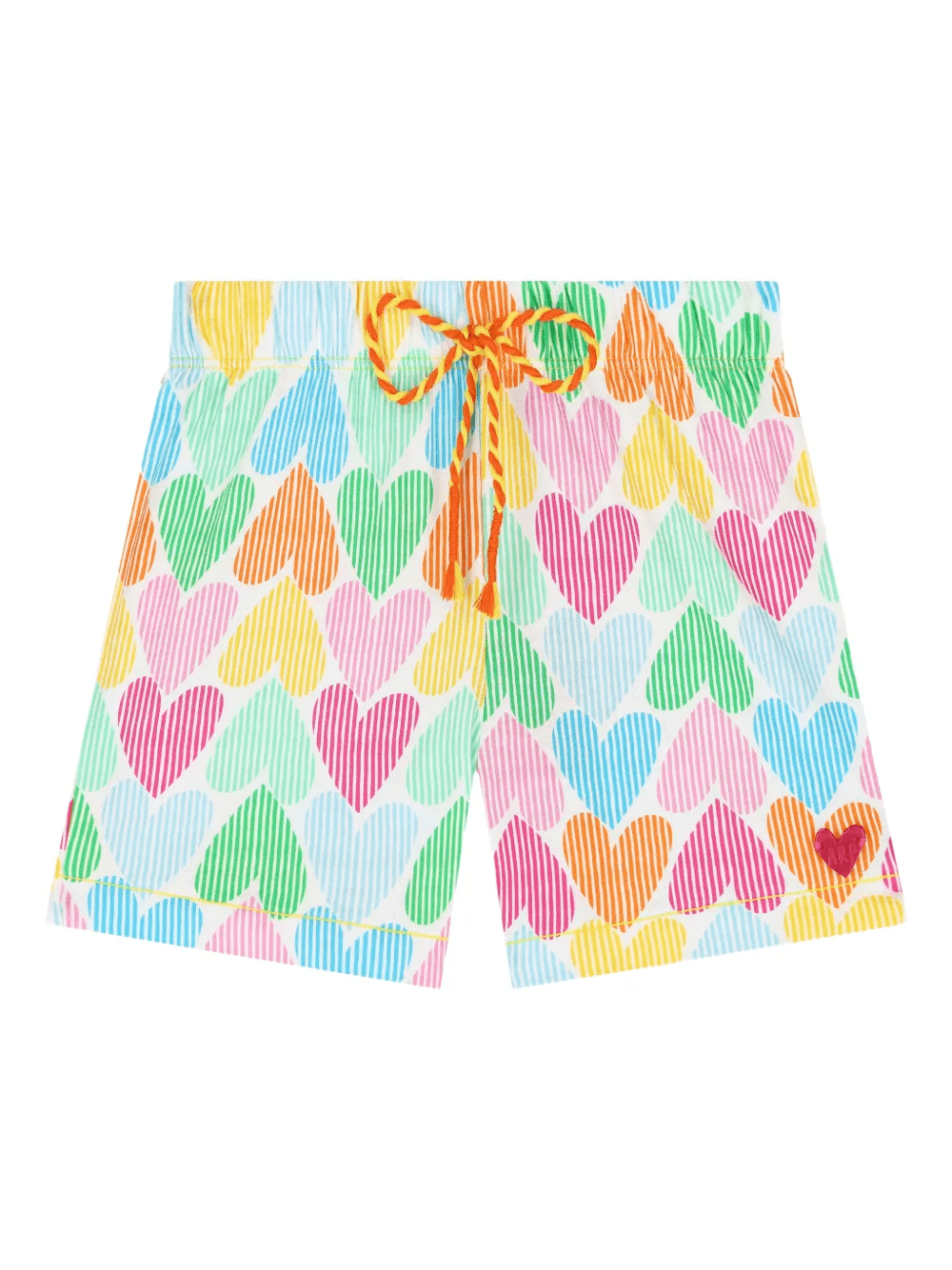 heart-print shorts - Image 1