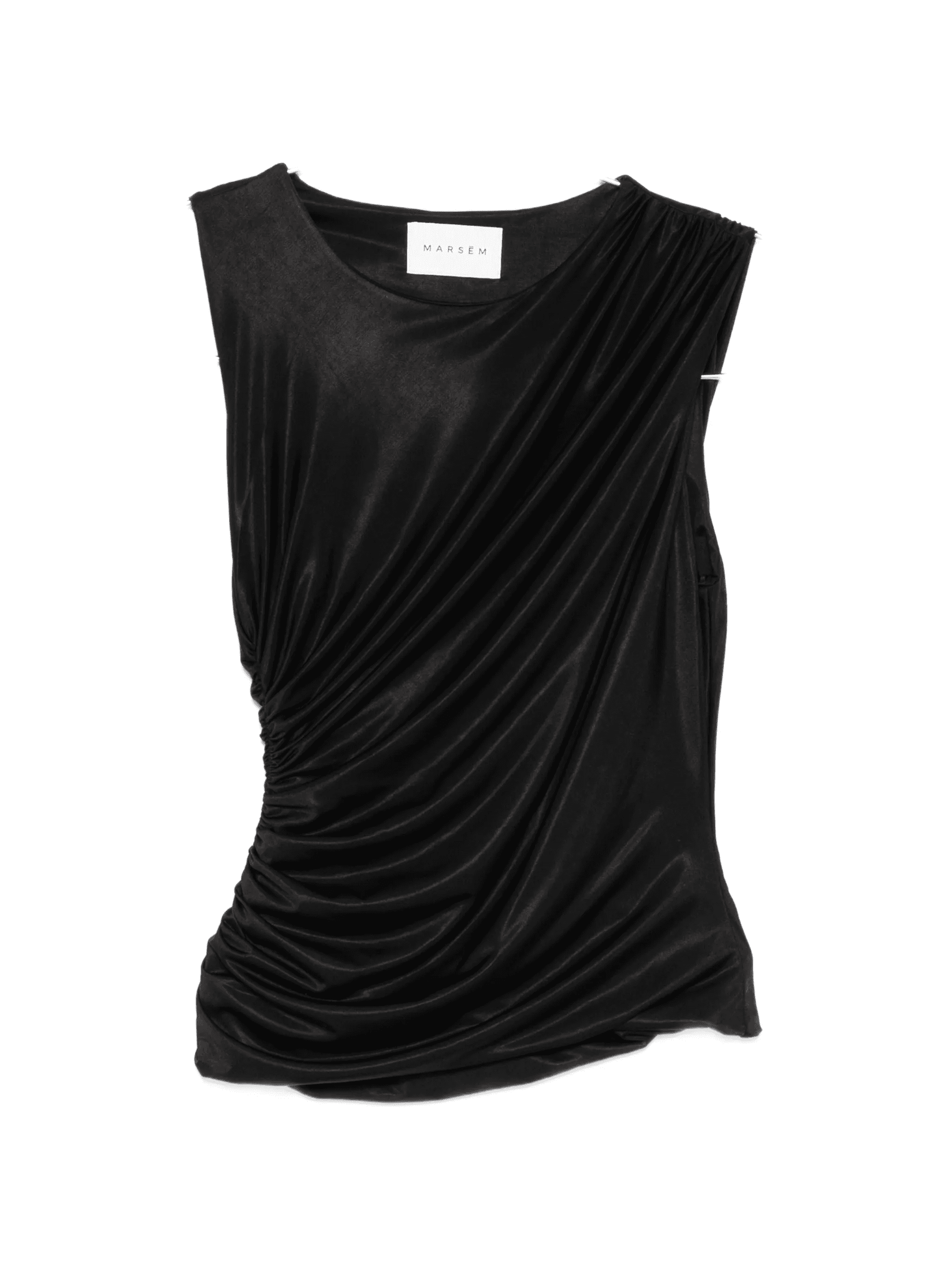 ruched sleeveless top - Image 1