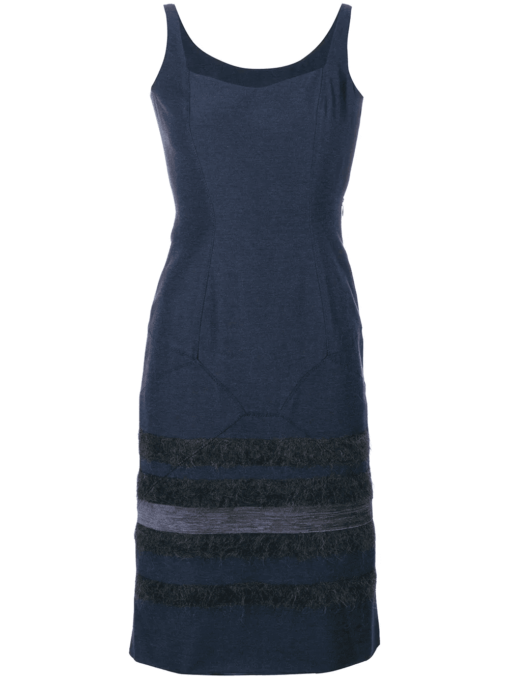 panelled midi dress - Image 1
