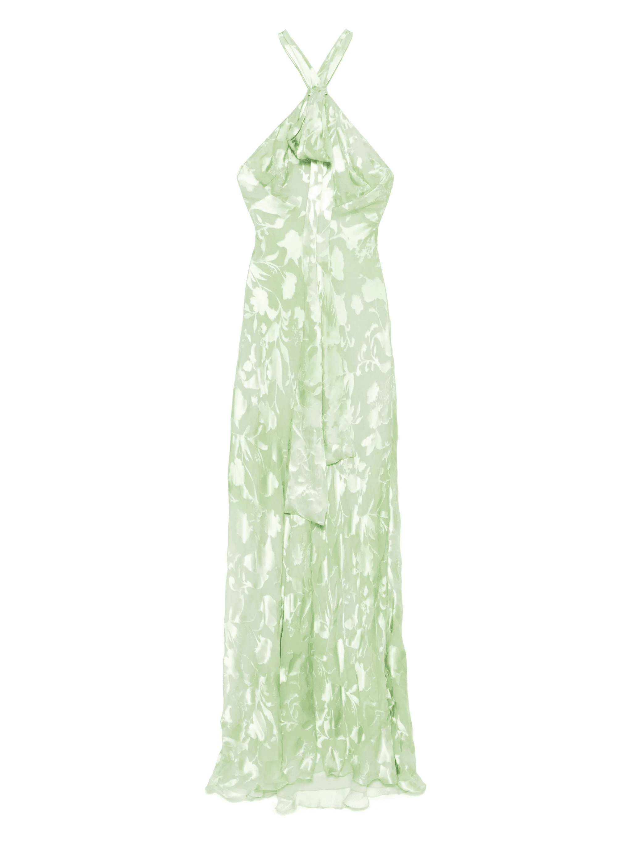 jacquard maxi dress - Image 1