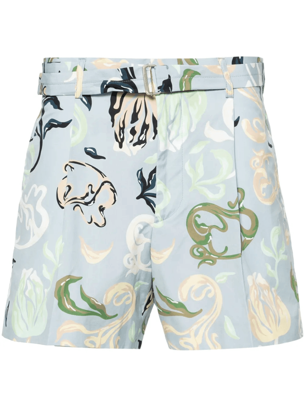 abstract-print bermuda shorts - Image 1