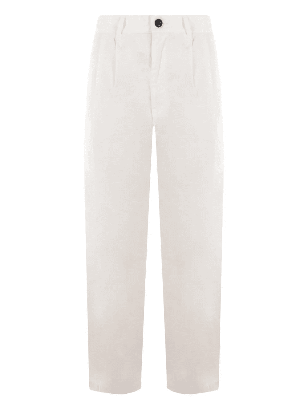 pleated cotton trousers - Image 1