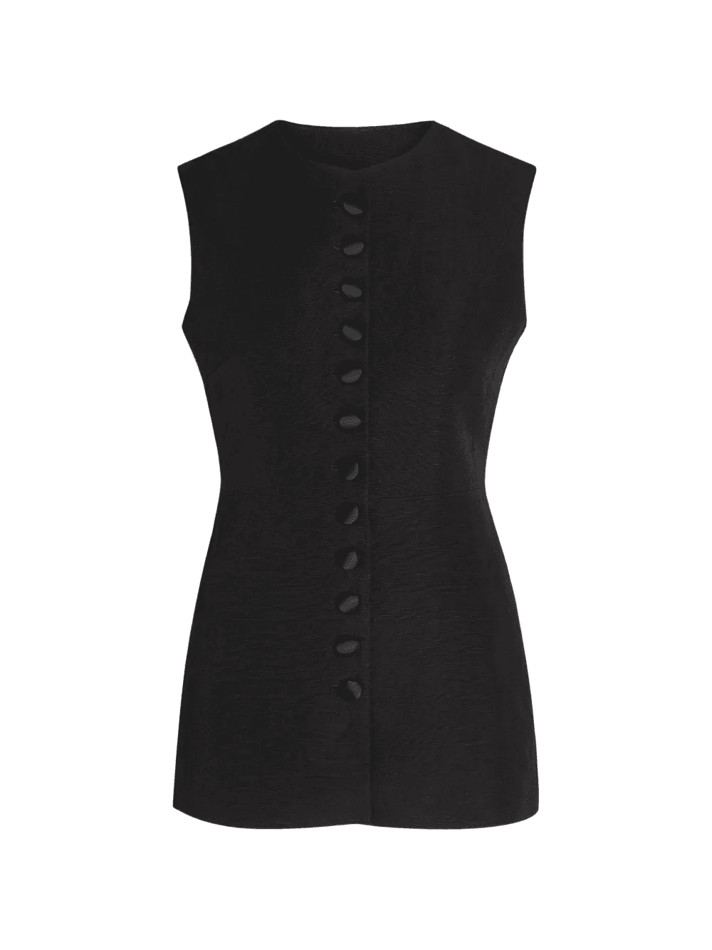 Jayla button front vest - Image 1