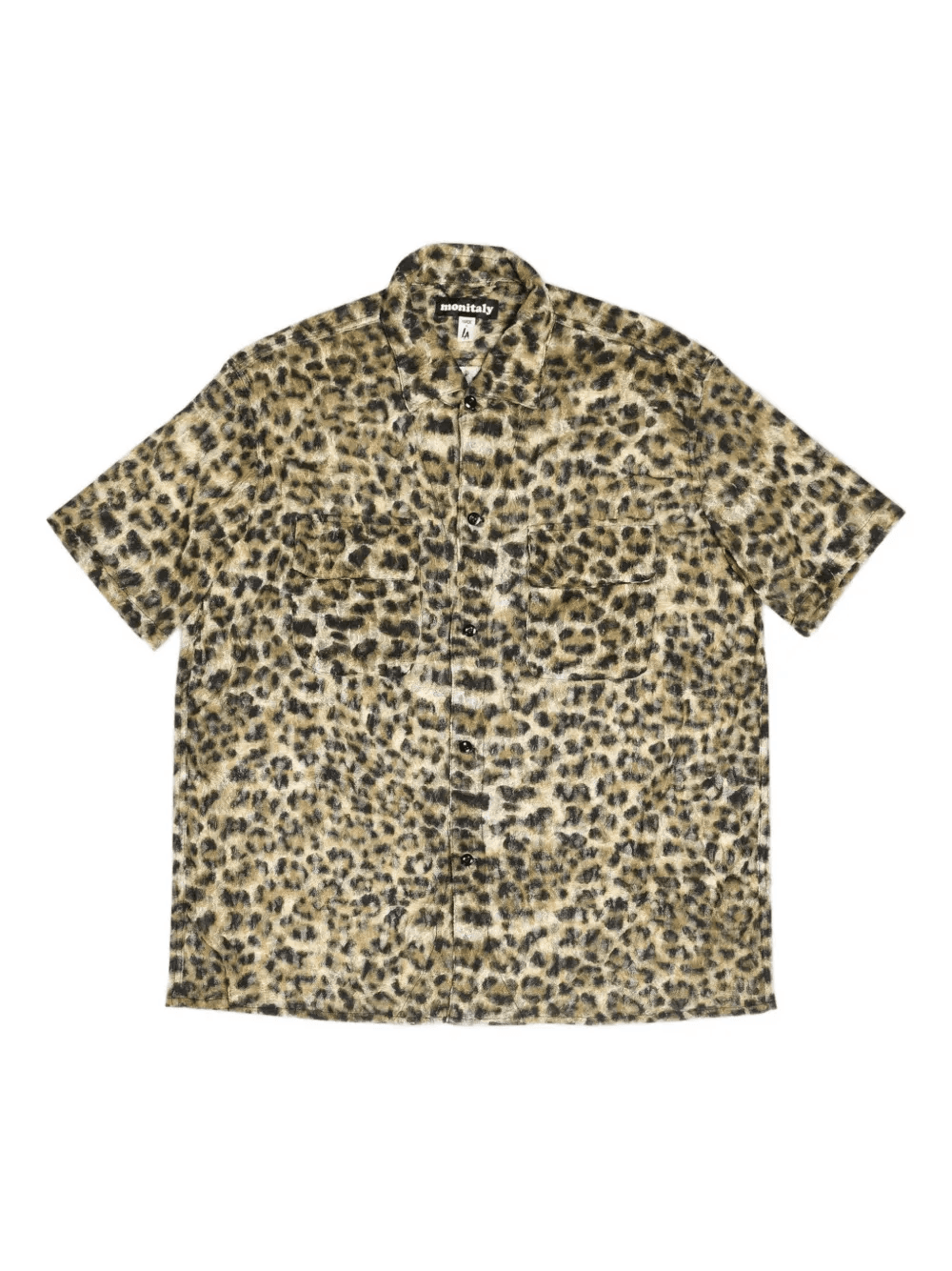 leopard short-sleeve shirt - Image 1
