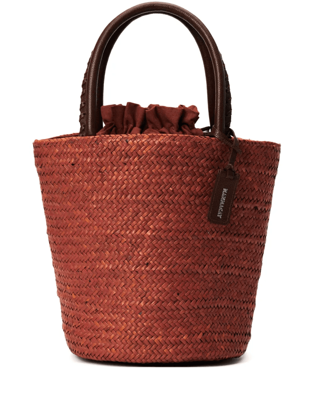 straw tote bag - Image 1