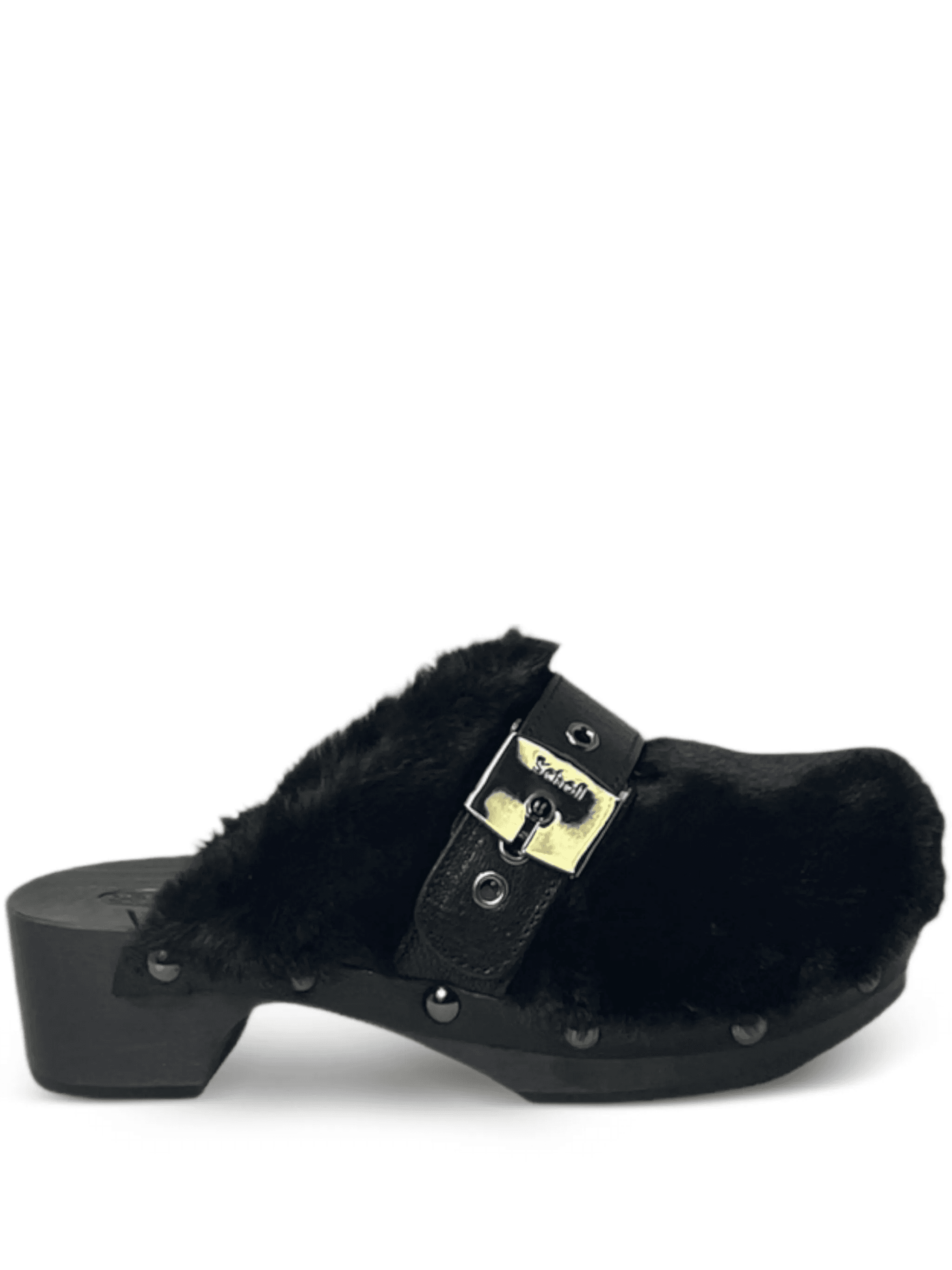 50mm fur buckle Pescura Alaska sandals - Image 1