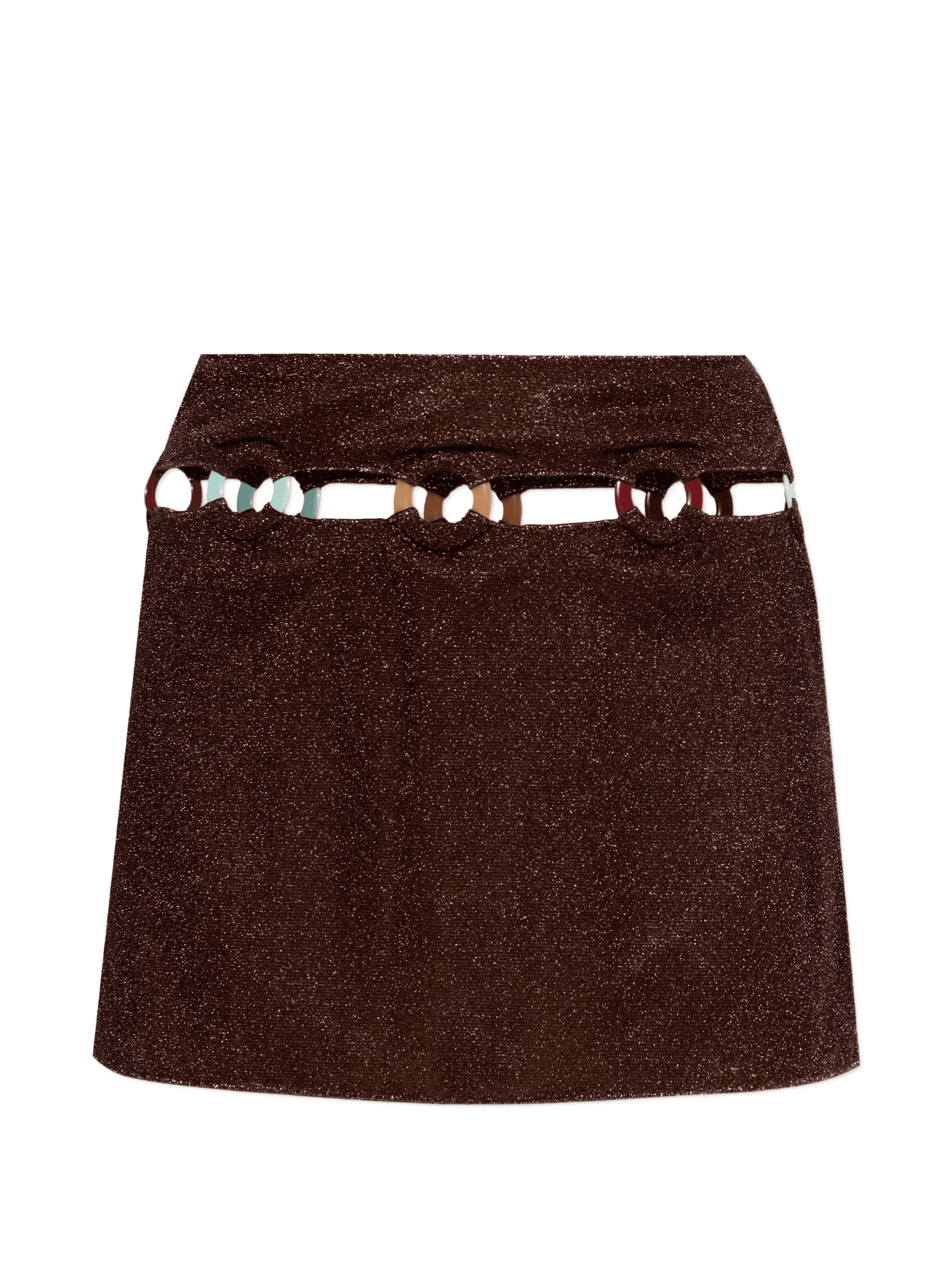 cut-out mini skirt - Image 1
