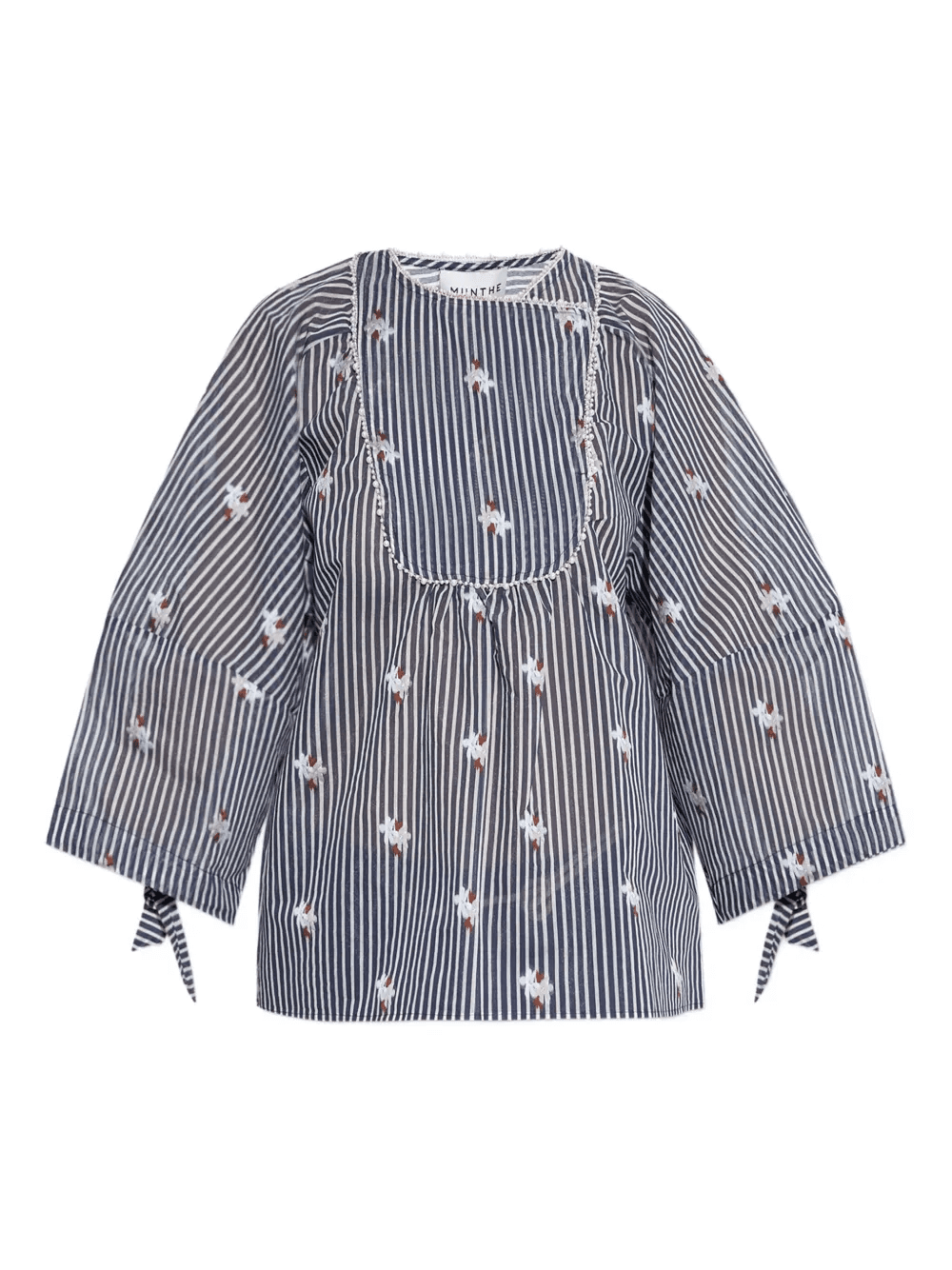 organic cotton-blend blouse - Image 1