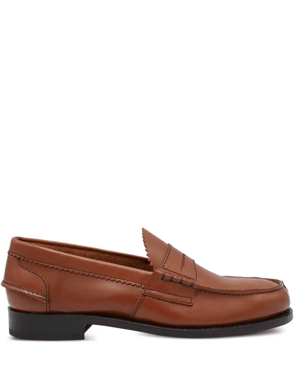 penny leather loafers - Image 1
