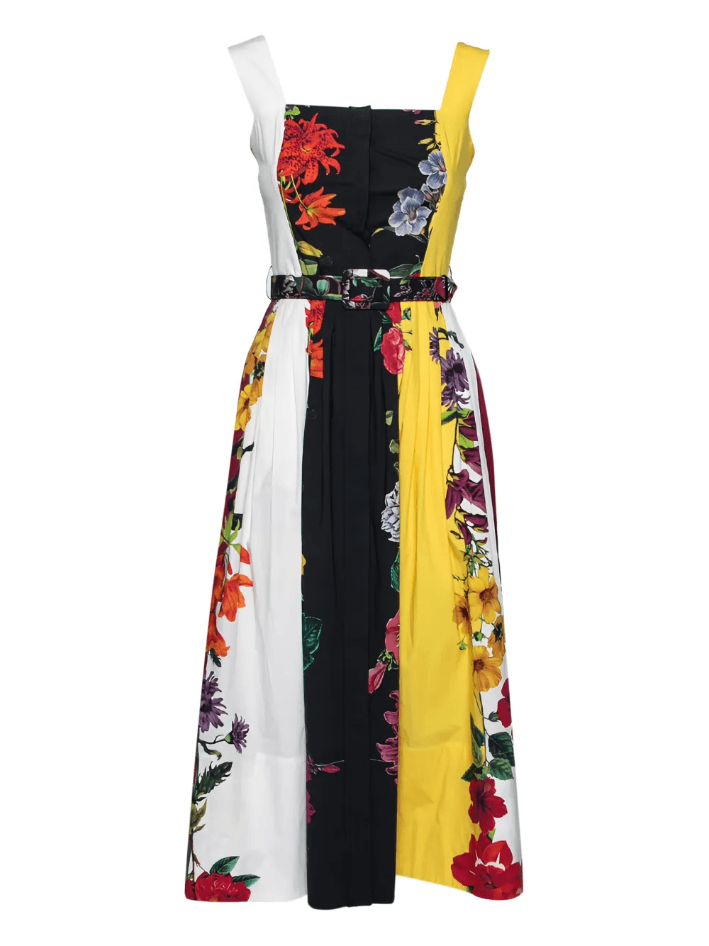 floral pleated dress - Image 1