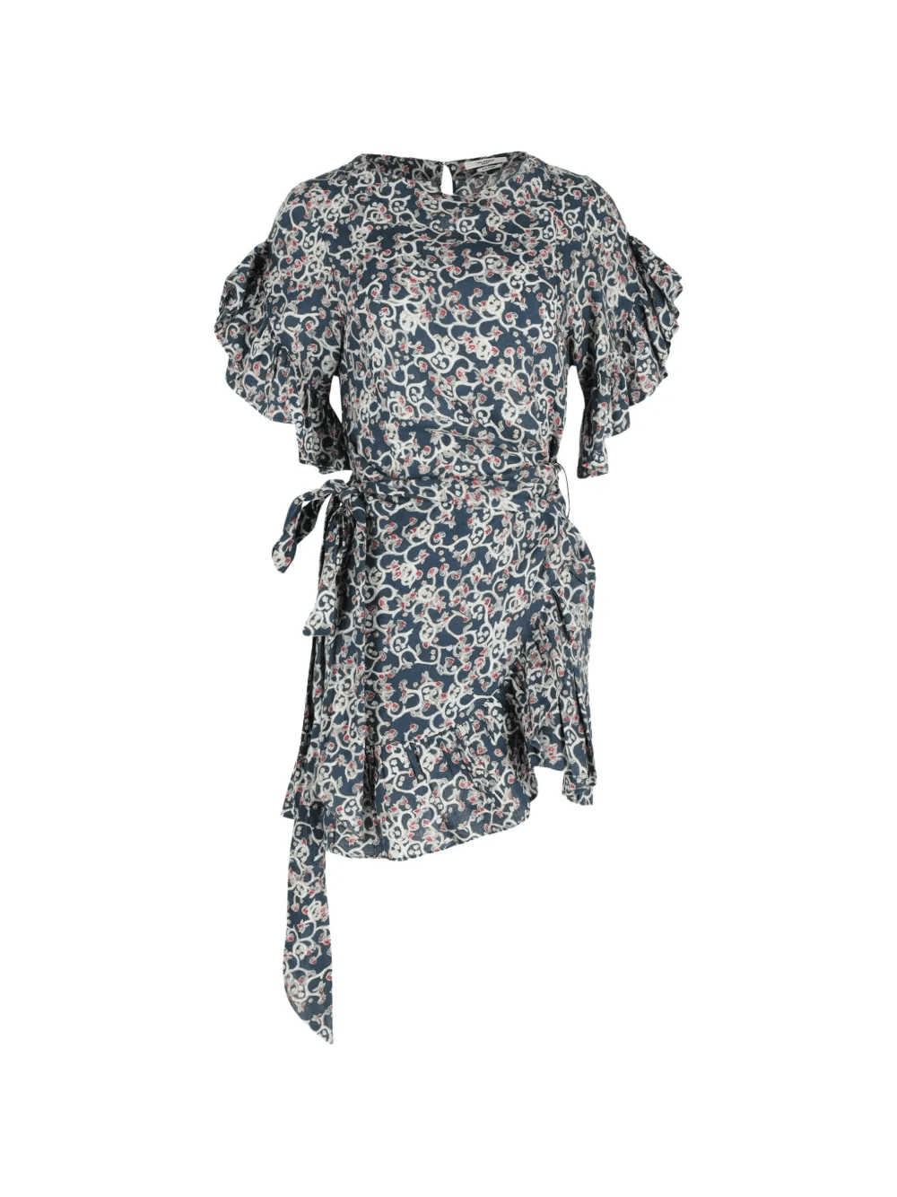 ruffled mini dress - Image 1