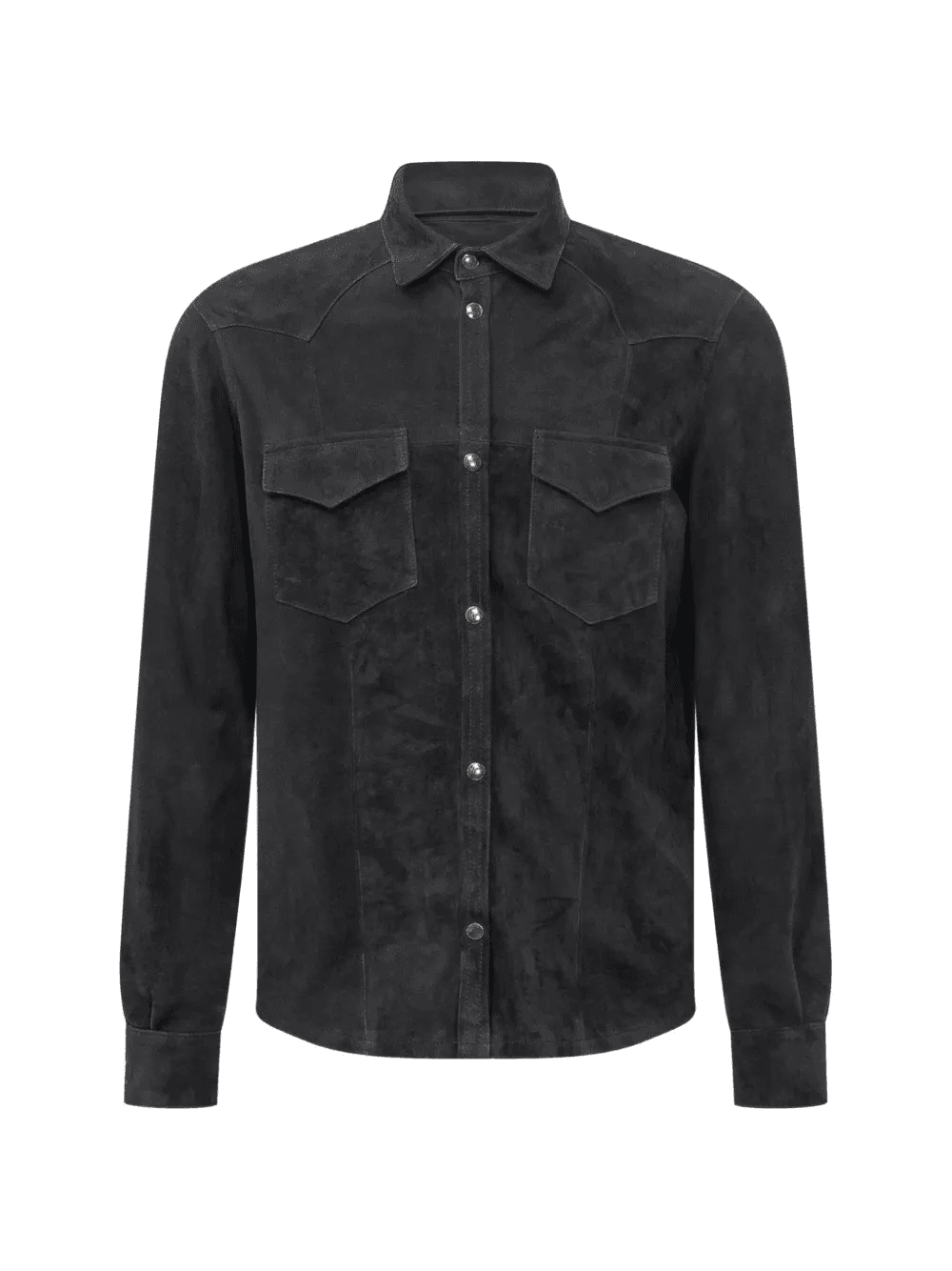 suede shirt jacket - Image 1