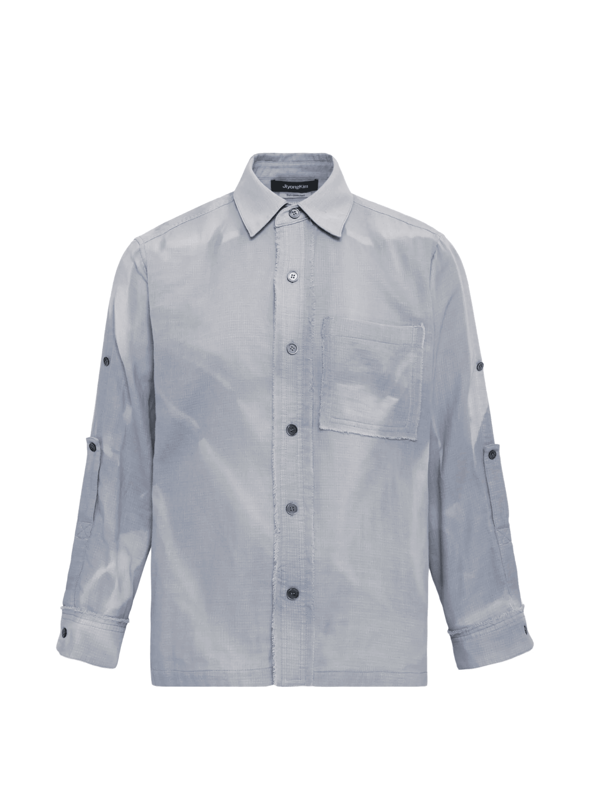 Sun-Bleached strap detailed shirt - Image 1