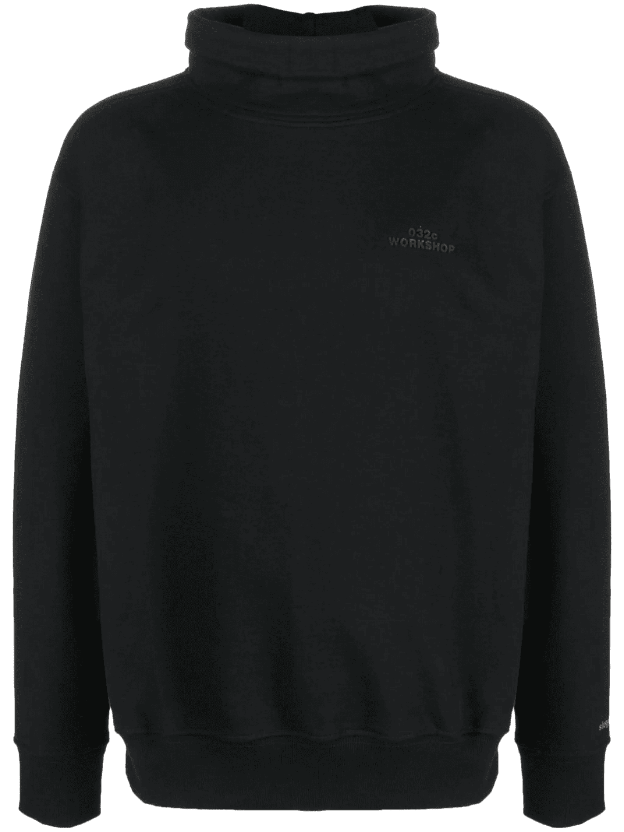 roll-neck logo-print sweatshirt - Image 1