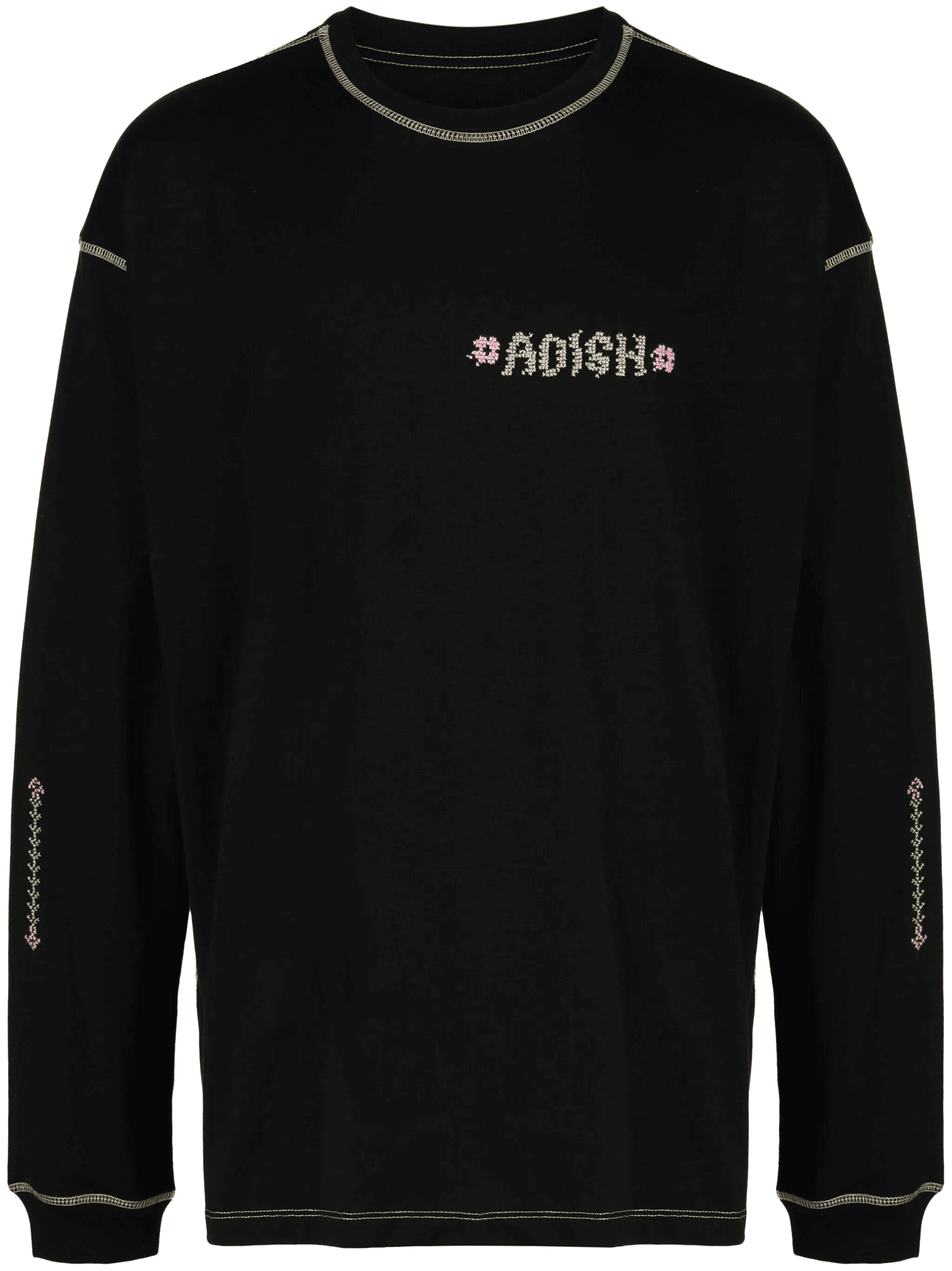 Tatreez logo-embroidered T-shirt - Image 1