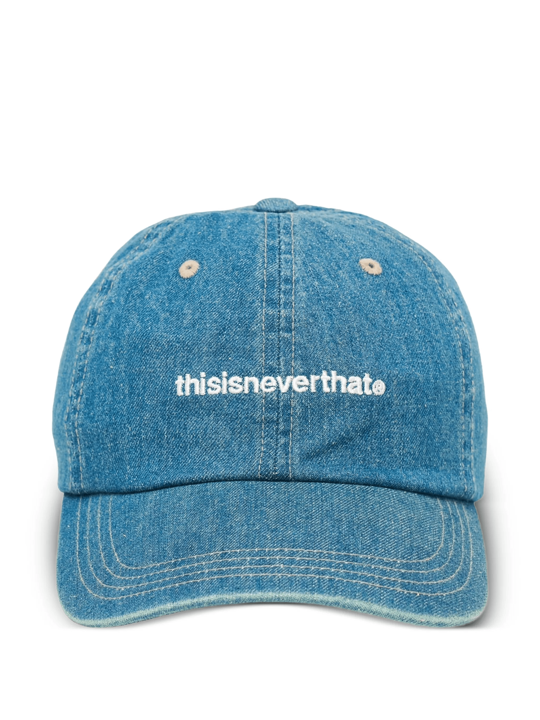 denim logo cap - Image 1