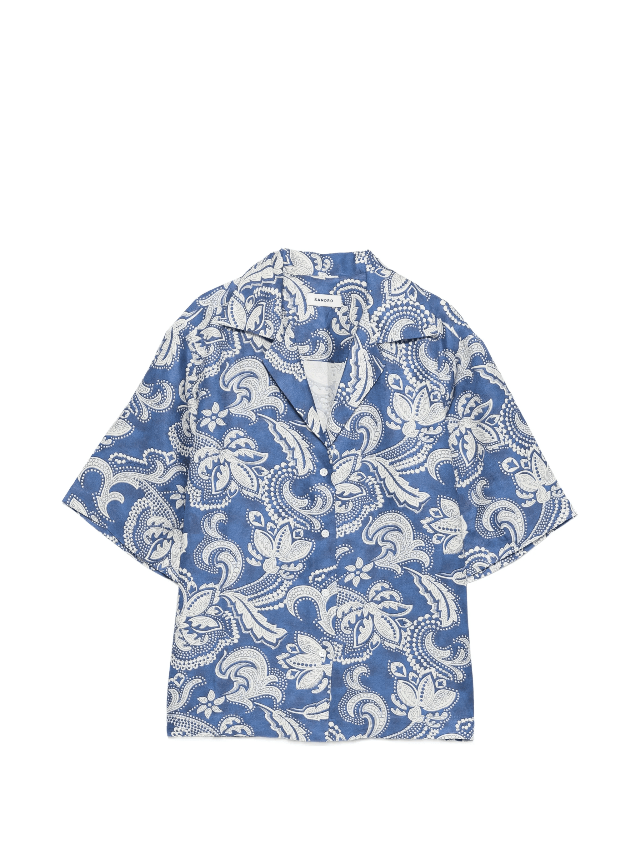 floral printed short-sleeve shirt - Image 1