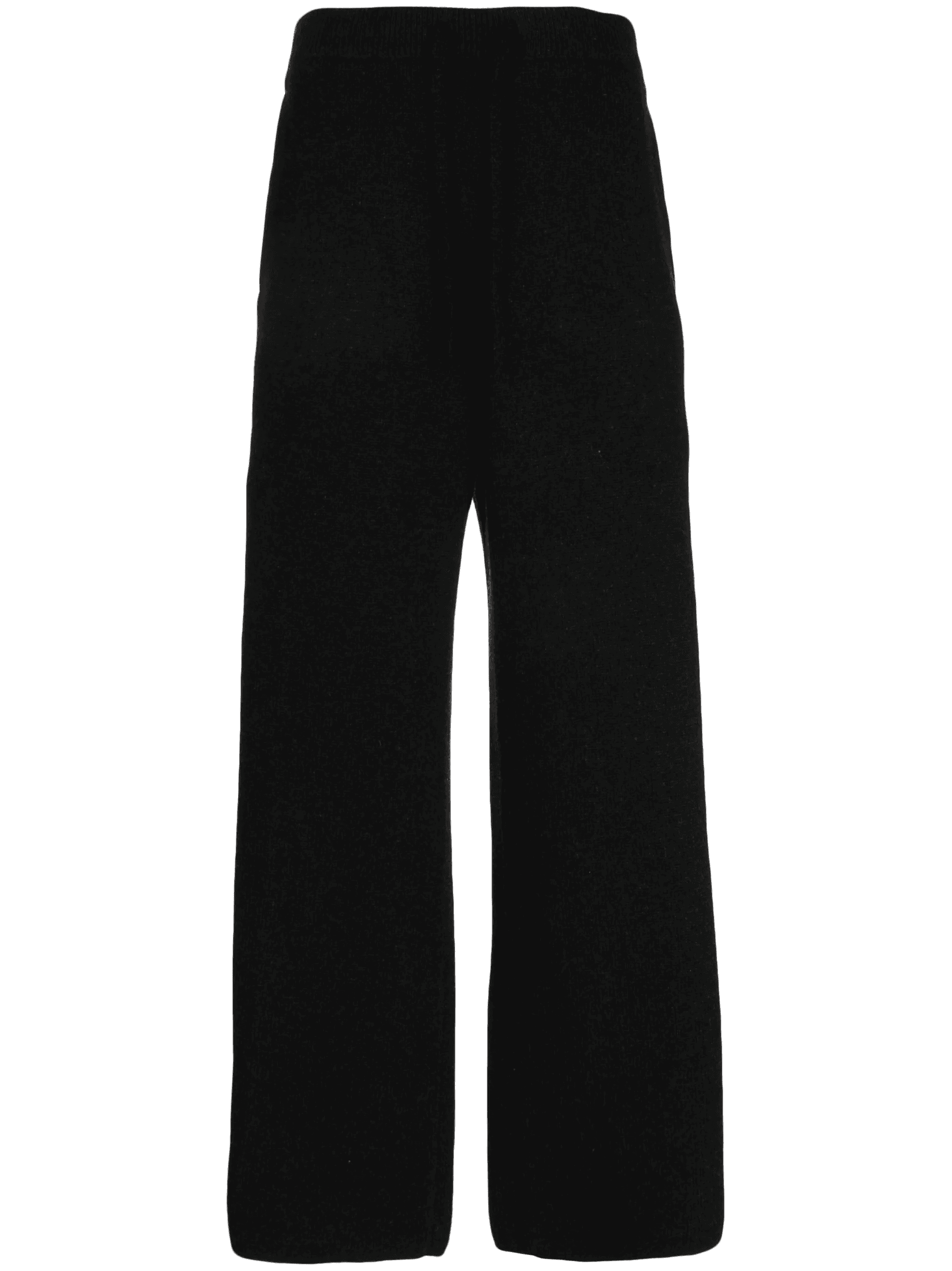 drawstring waist straight-leg trousers - Image 1