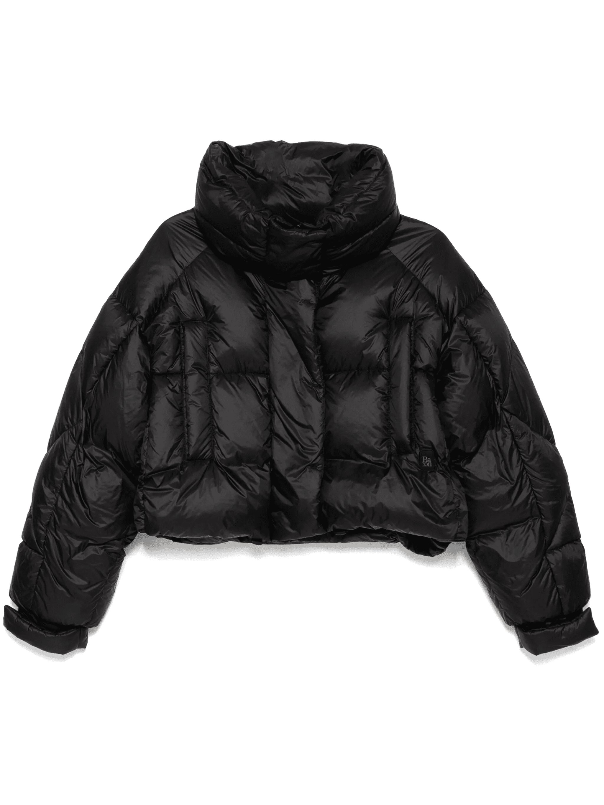 panelled puffer jacket - Image 1