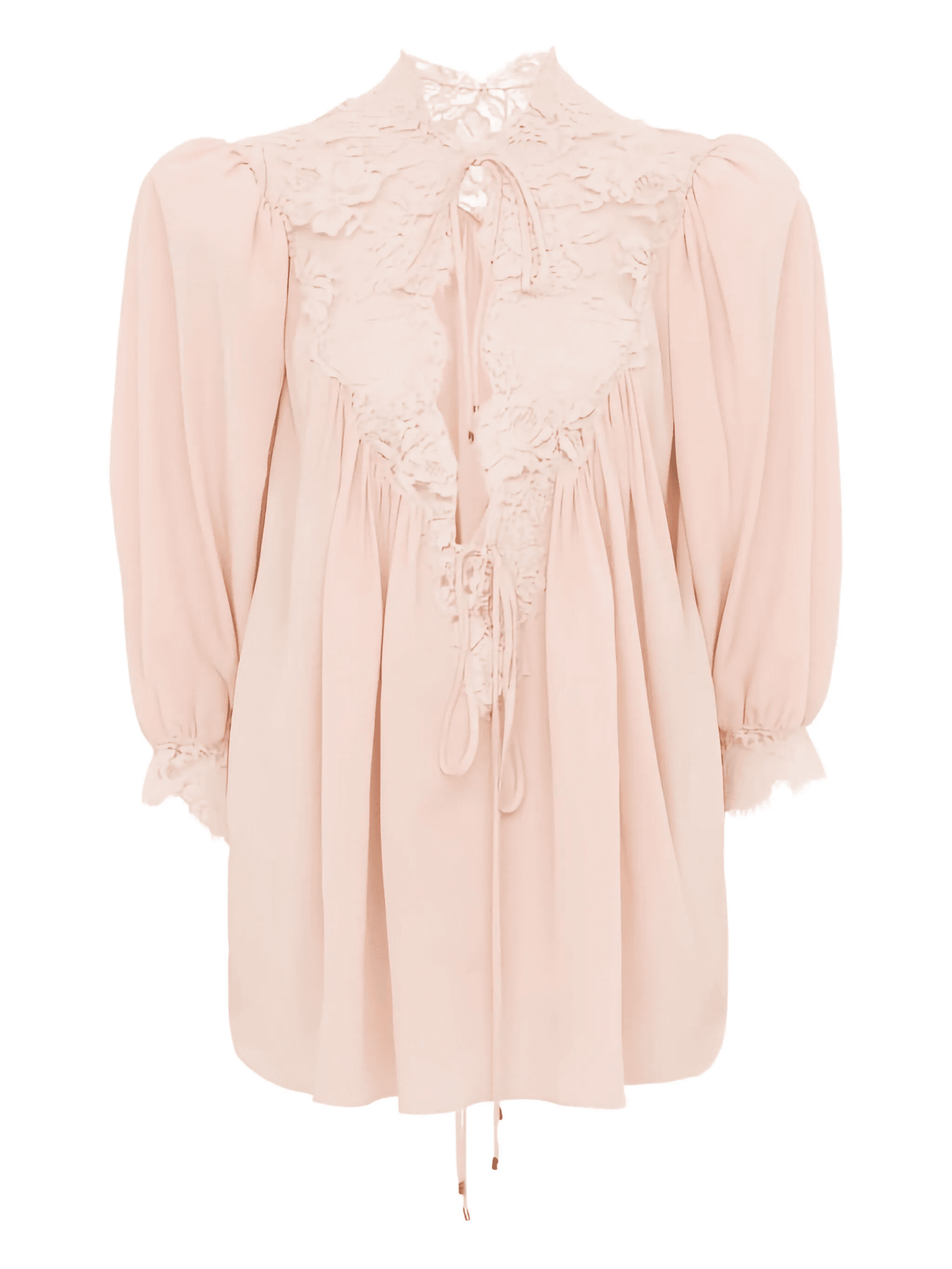 lace-detail blouse - Image 1