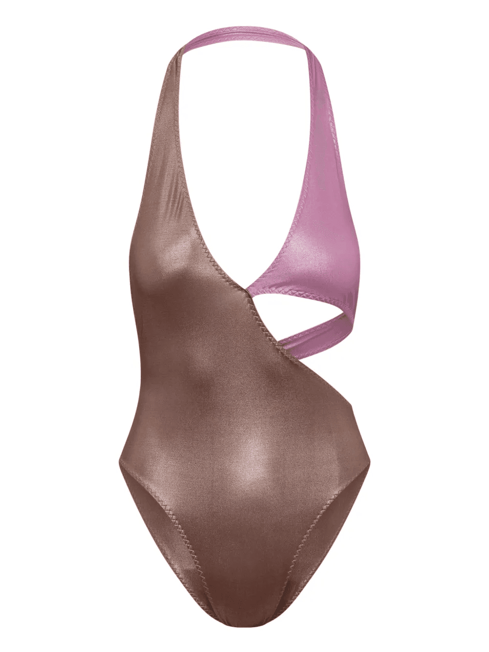 two-tone swimsuit - Image 1