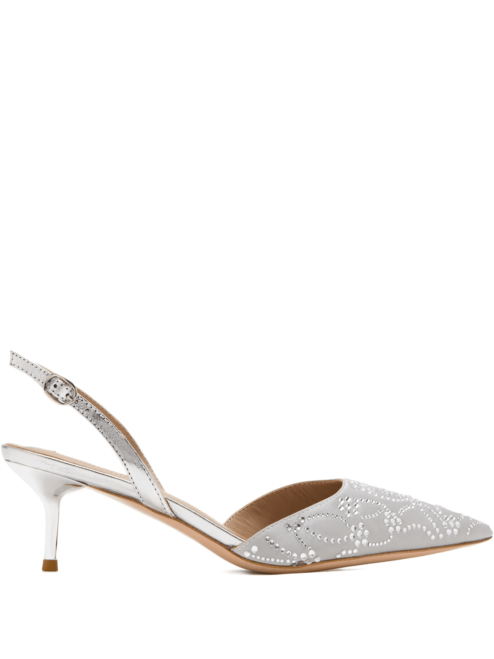 60mm Dahna embellished slingback pumps - Image 1