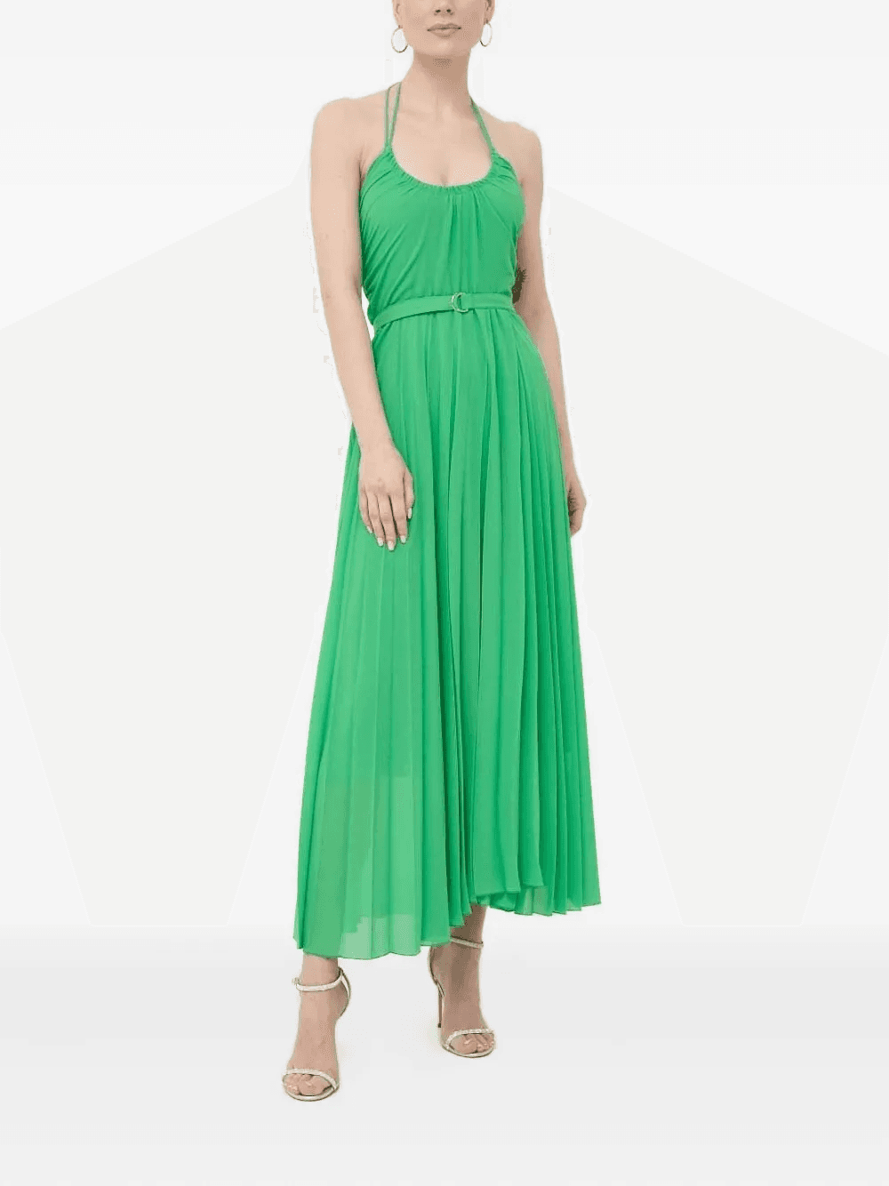 detachable-cape maxi dress - Image 1