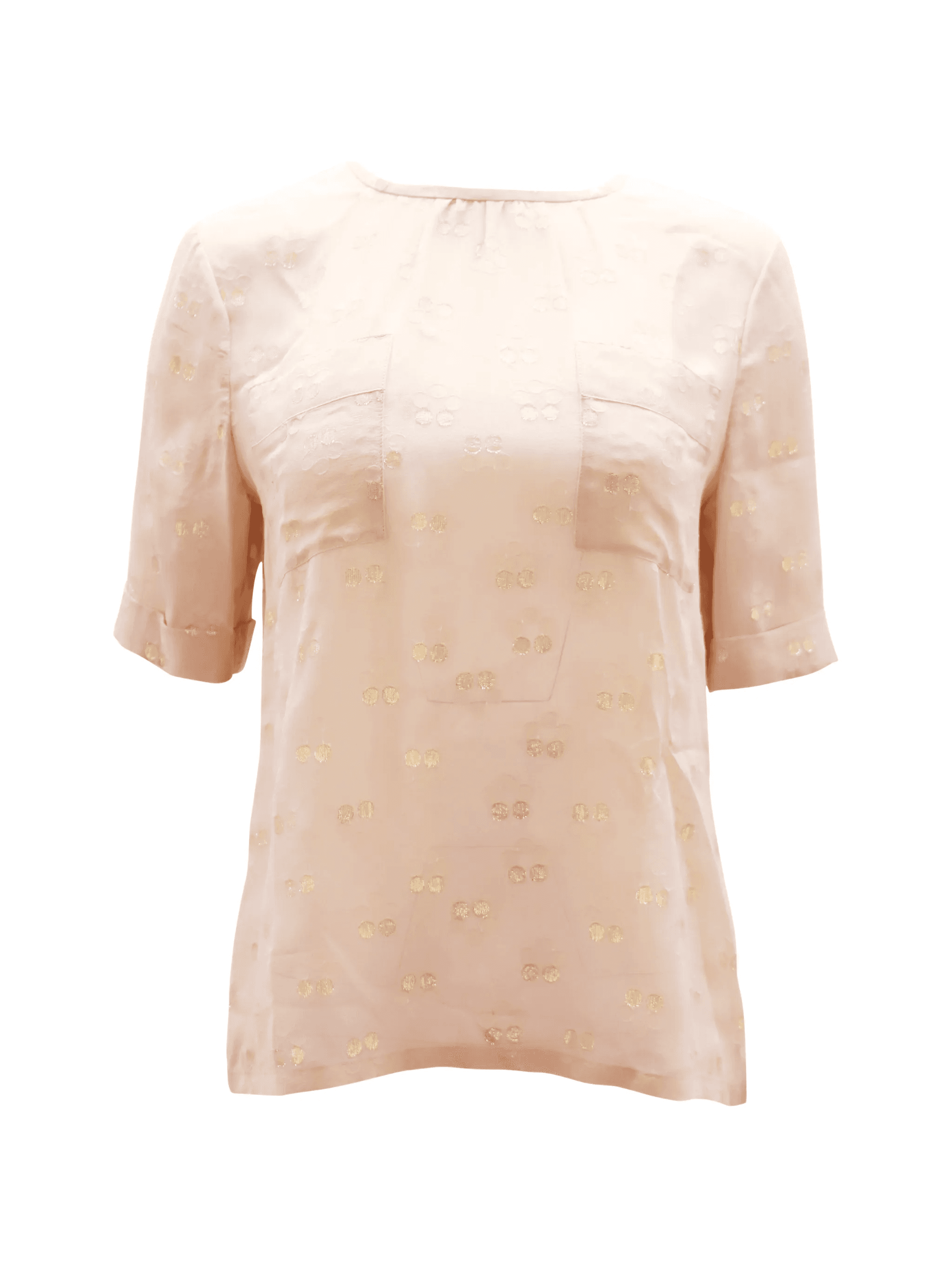 polka-dot blouse - Image 1