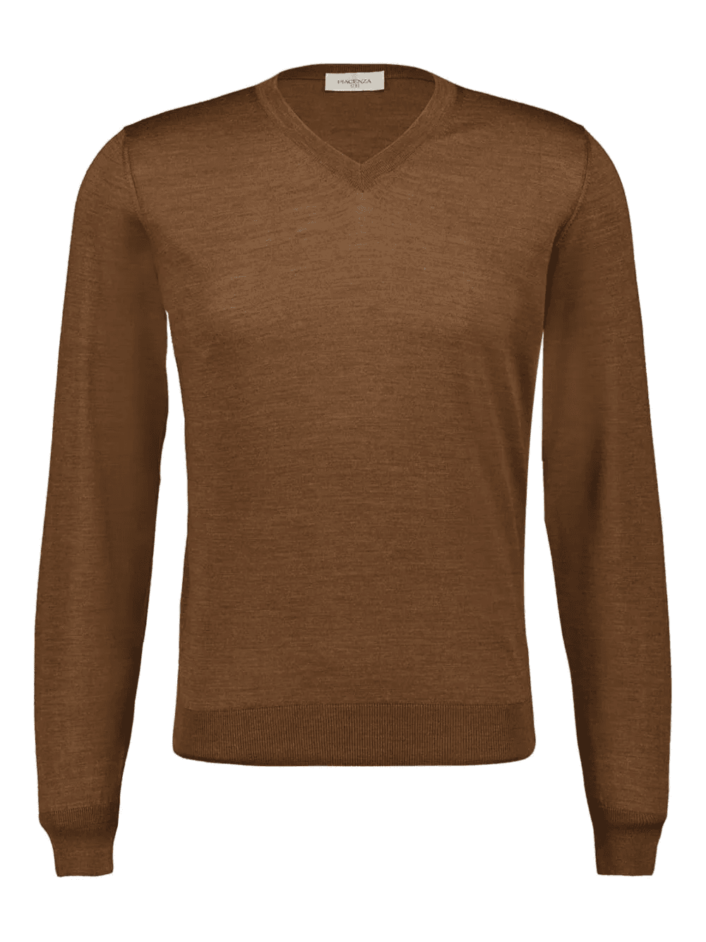 long-sleeve V-neck sweater - Image 1
