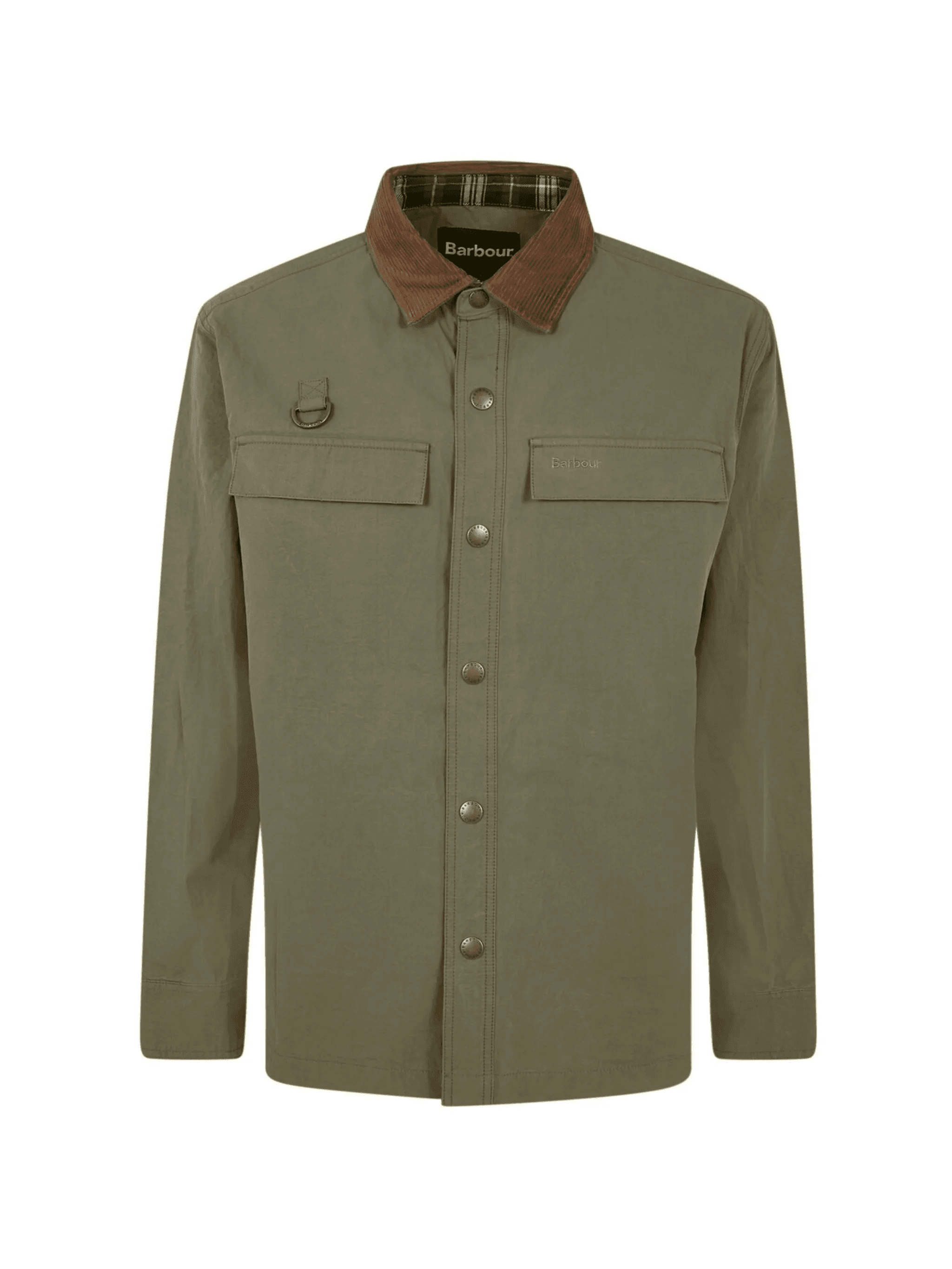 corduroy-collar shirt jacket - Image 1